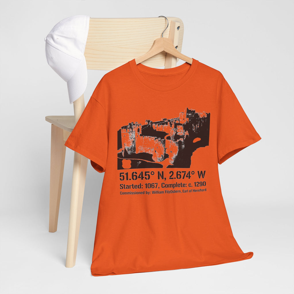 Chepstow Castle T‑Shirt — Historic Landmark Tee for Castle Lovers & Travelers