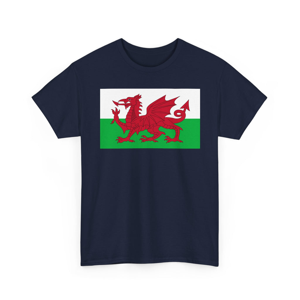 Welsh Dragon T‑Shirt — Cymru Red Dragon Flag Tee