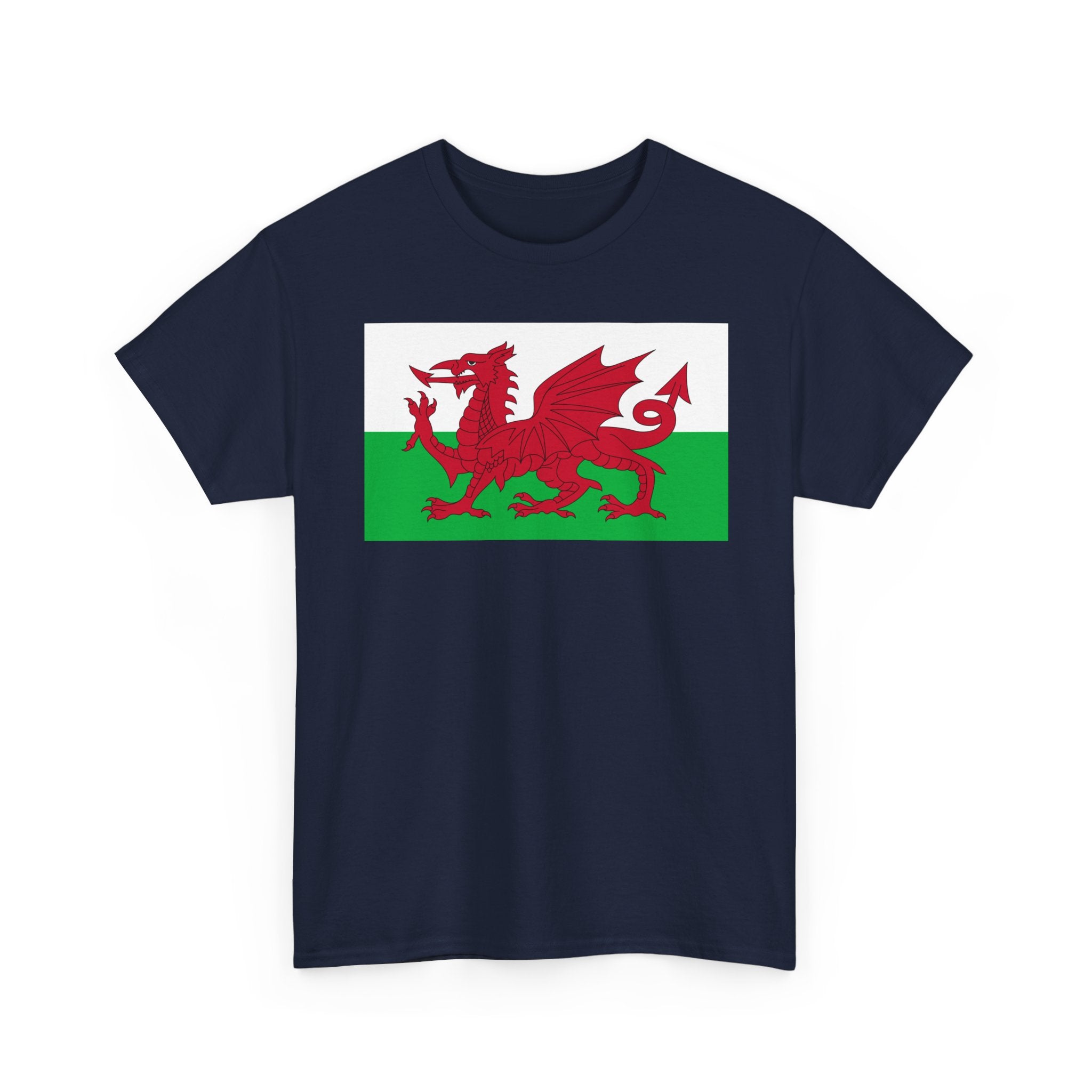 Welsh Dragon T‑Shirt — Cymru Red Dragon Flag Tee