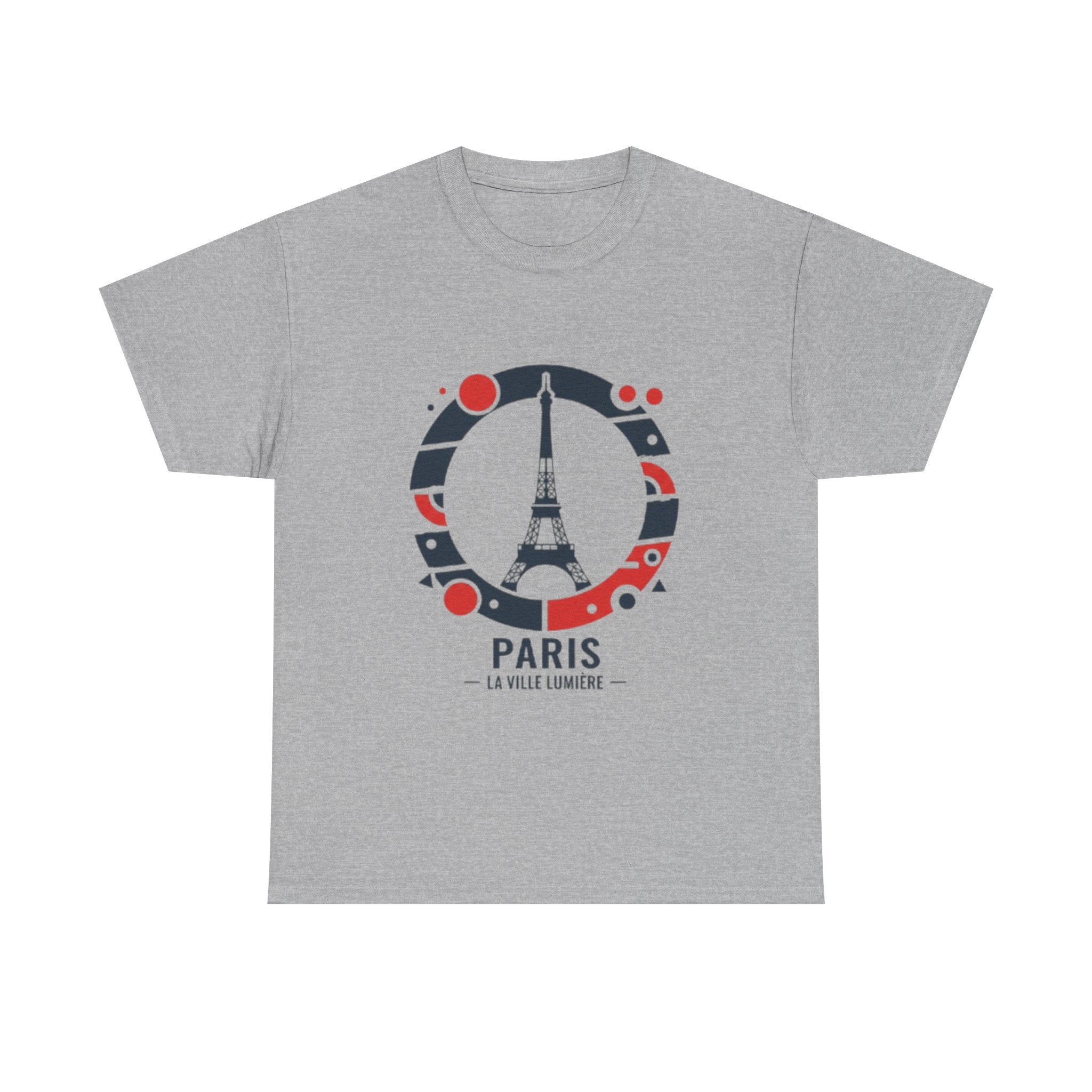 Paris Eiffel Tower Graphic Tee — 'Paris La Ville Lumière' Travel T‑Shirt