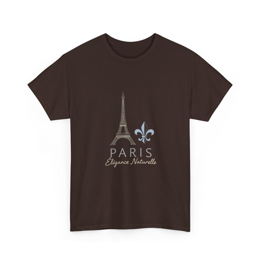 Paris Eiffel Tower Tee – 'Paris Élégance Naturelle' Graphic T-Shirt