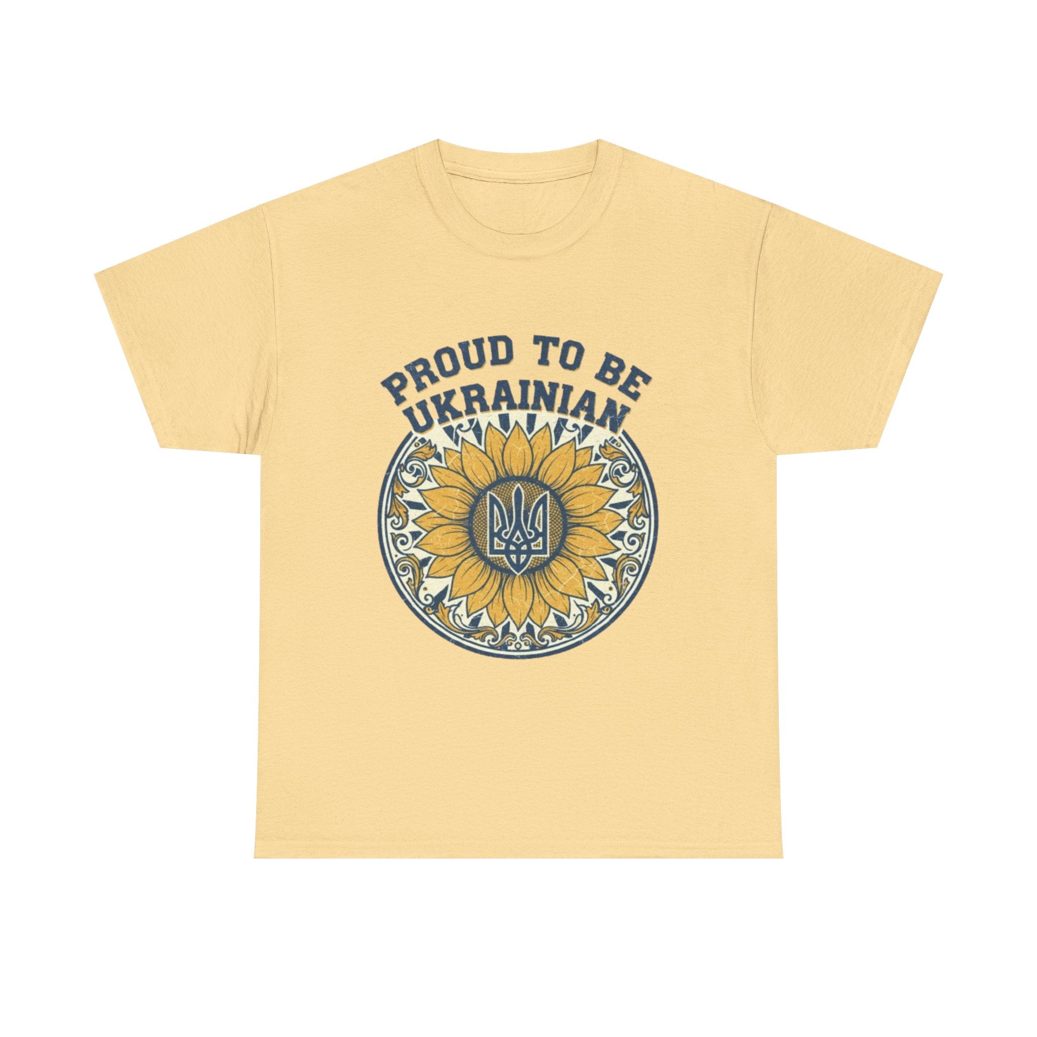 Proud to Be Ukrainian Sunflower T-Shirt