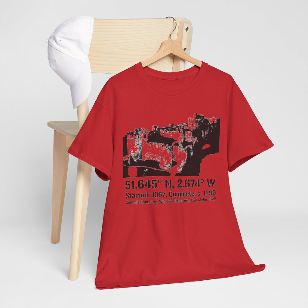 Chepstow Castle T‑Shirt — Historic Landmark Tee for Castle Lovers & Travelers