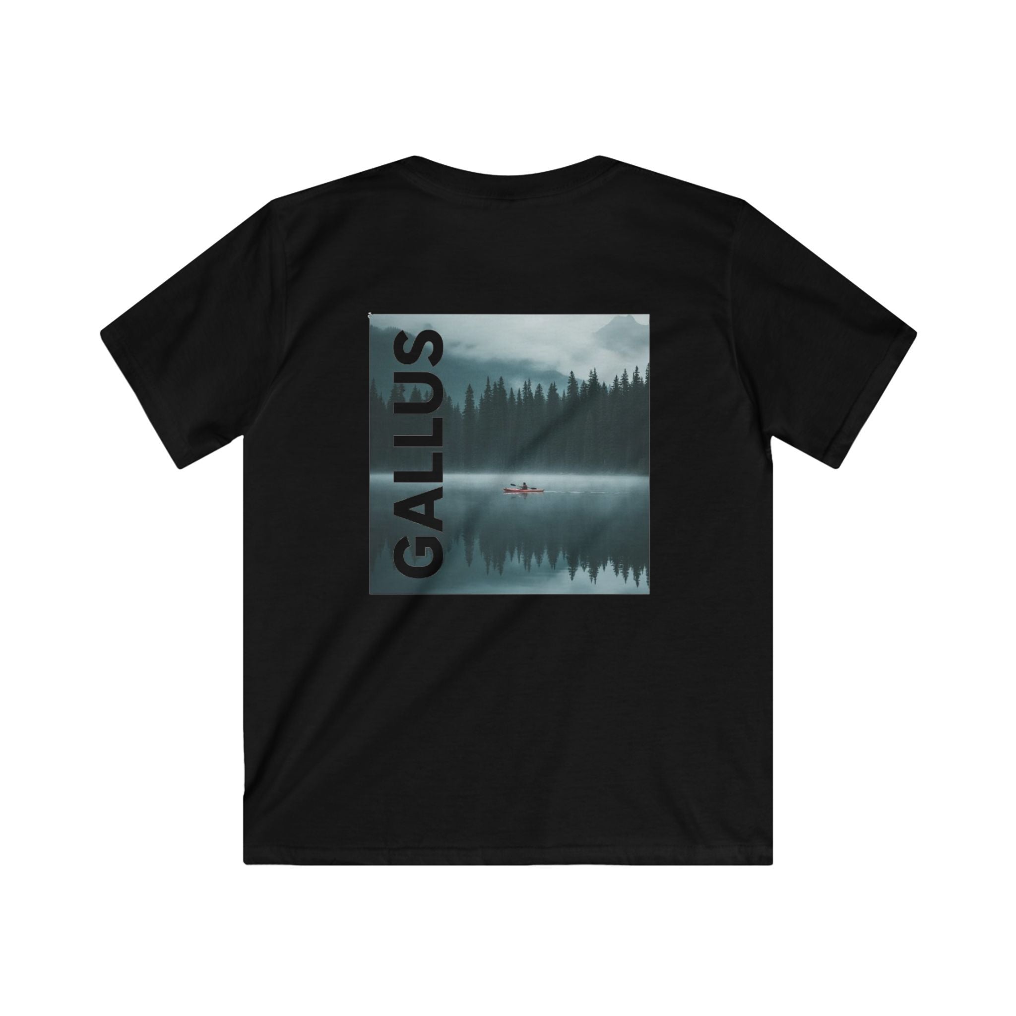 Kids Tee — 'GALLUS' Lakeside Canoe Graphic Tee