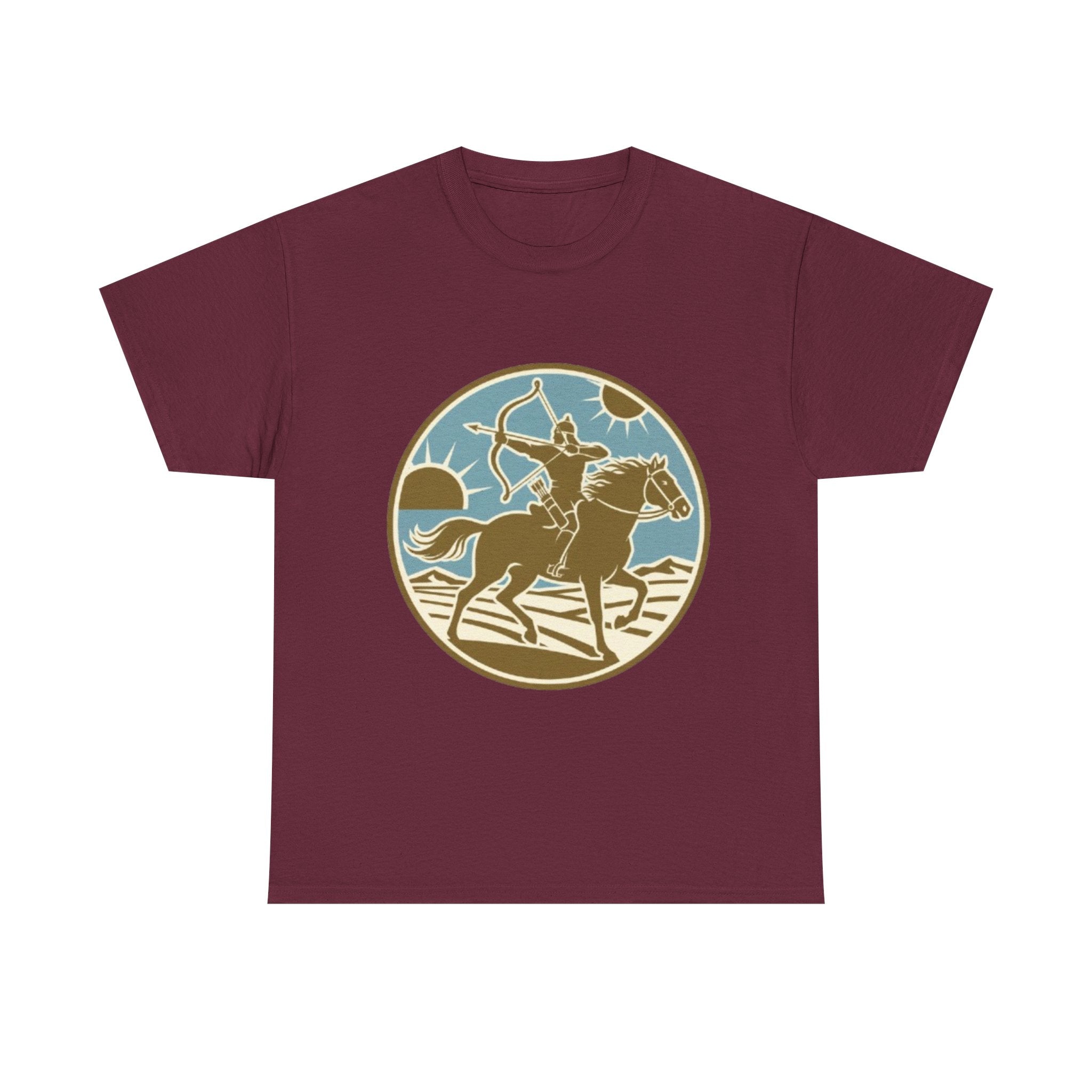 Cowboy Rodeo T‑Shirt — Western Rider Circle Graphic Tee