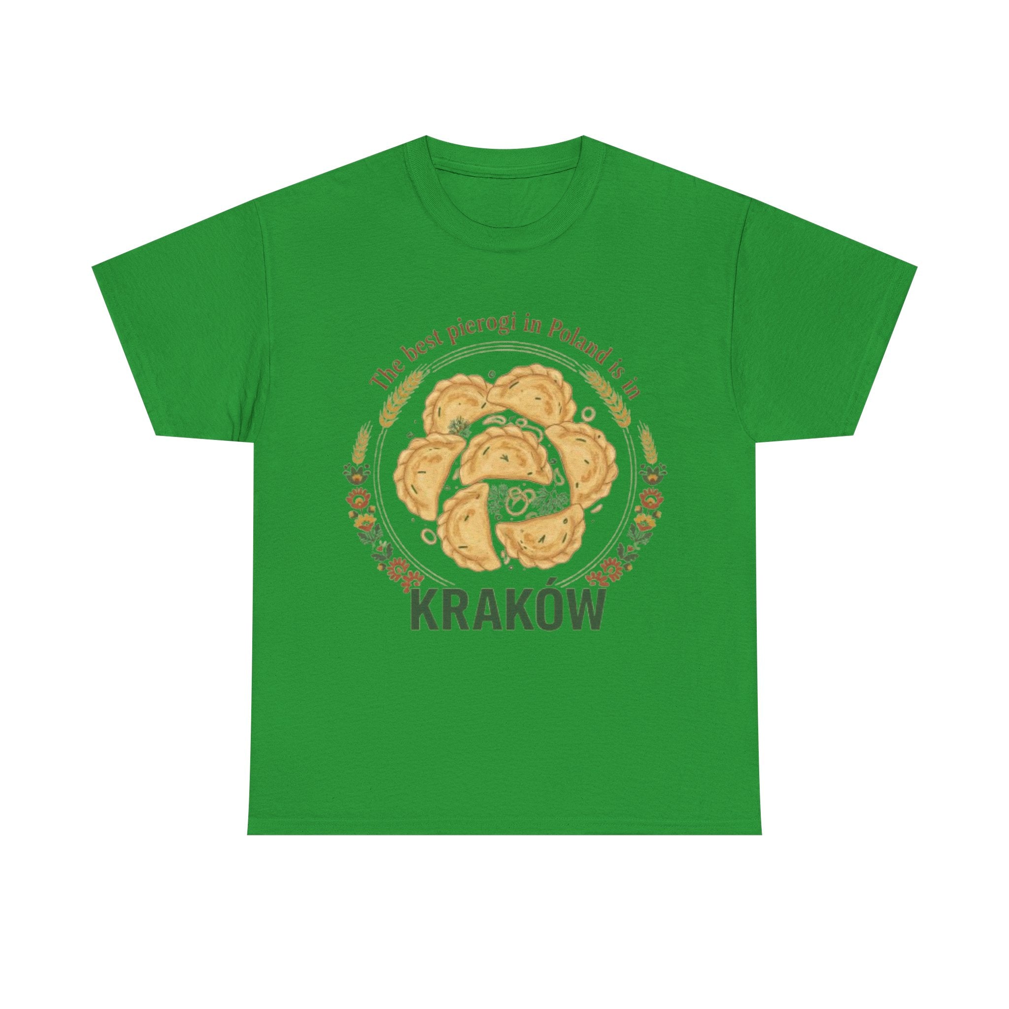 Kraków Pierogi T-Shirt — "The best pierogi in Poland is in Kraków" Shirt