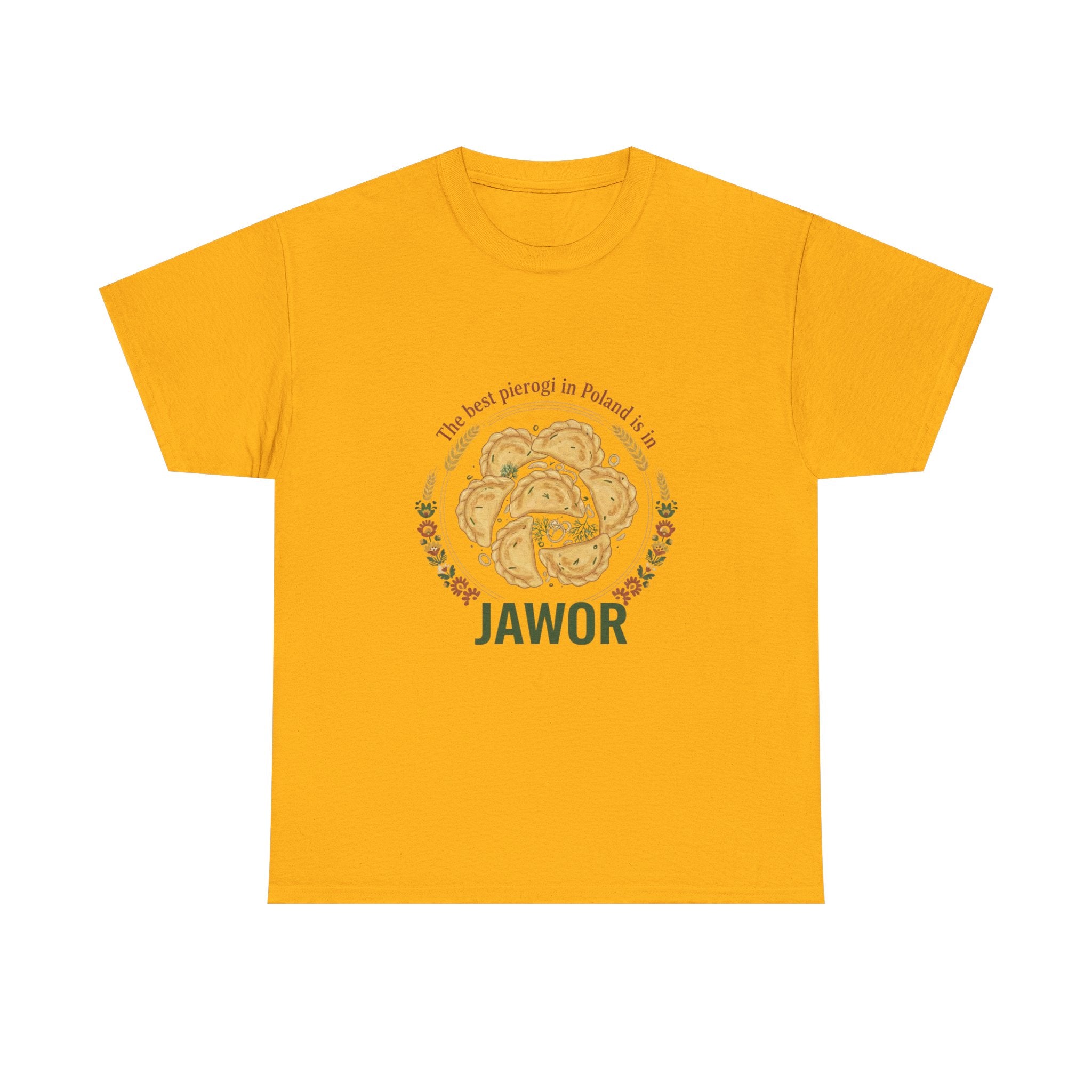 Pierogi Festival T-Shirt — 'Jawor' Polish Pierogi Design