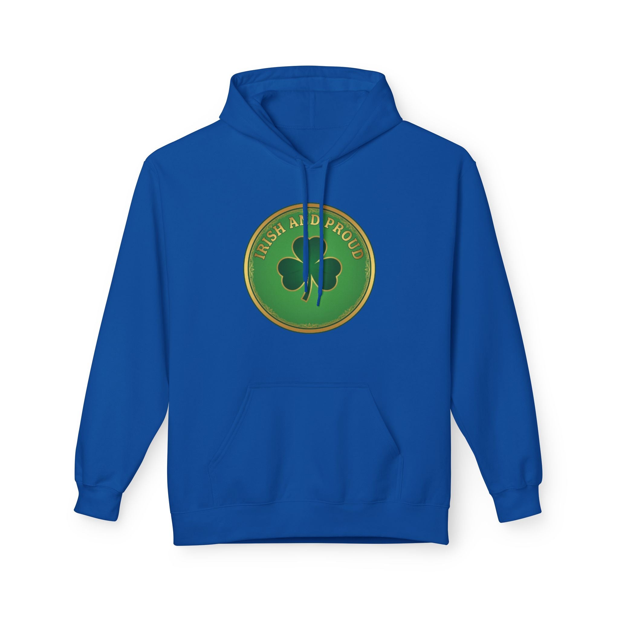 Lucky & Proud Shamrock Hoodie — Irish Pride St. Patrick’s Day Sweatshirt