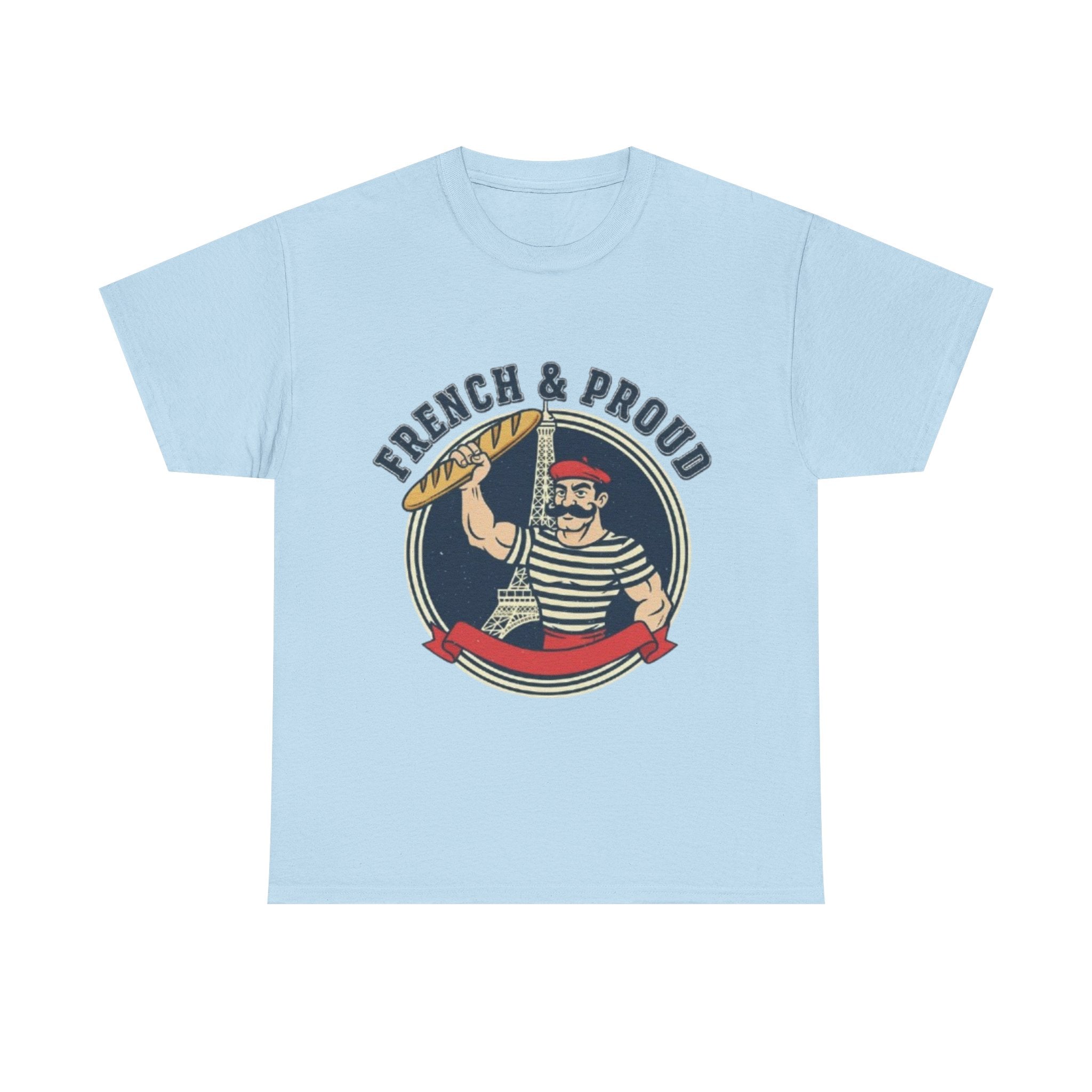 French & Proud T-Shirt — Retro French Sailor Graphic Tee