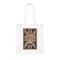 Proud to Be British Cotton Tote Bag — Union Jack Retro Flag Shopper