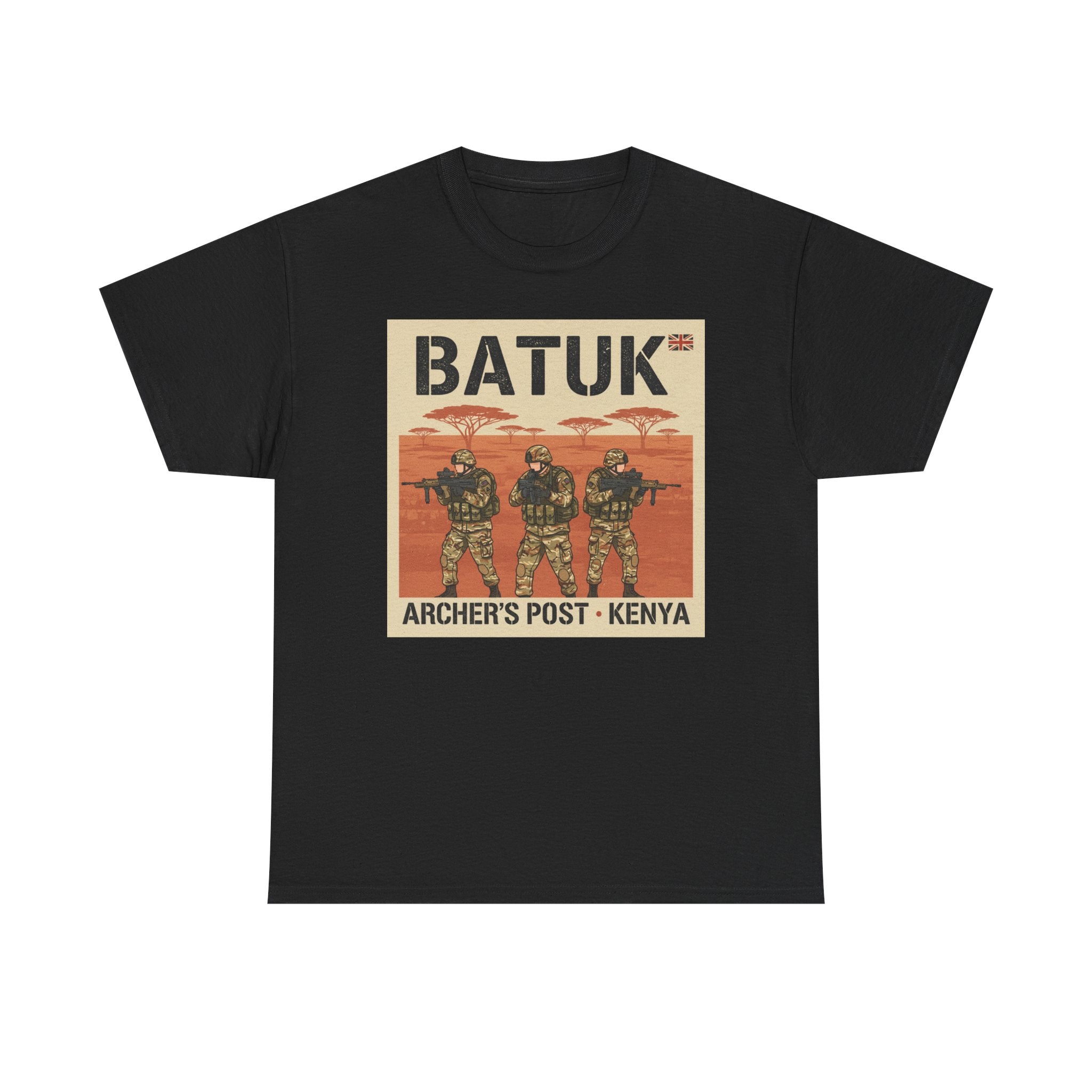 BATUK Archer's Post Kenya Vintage Military T-Shirt