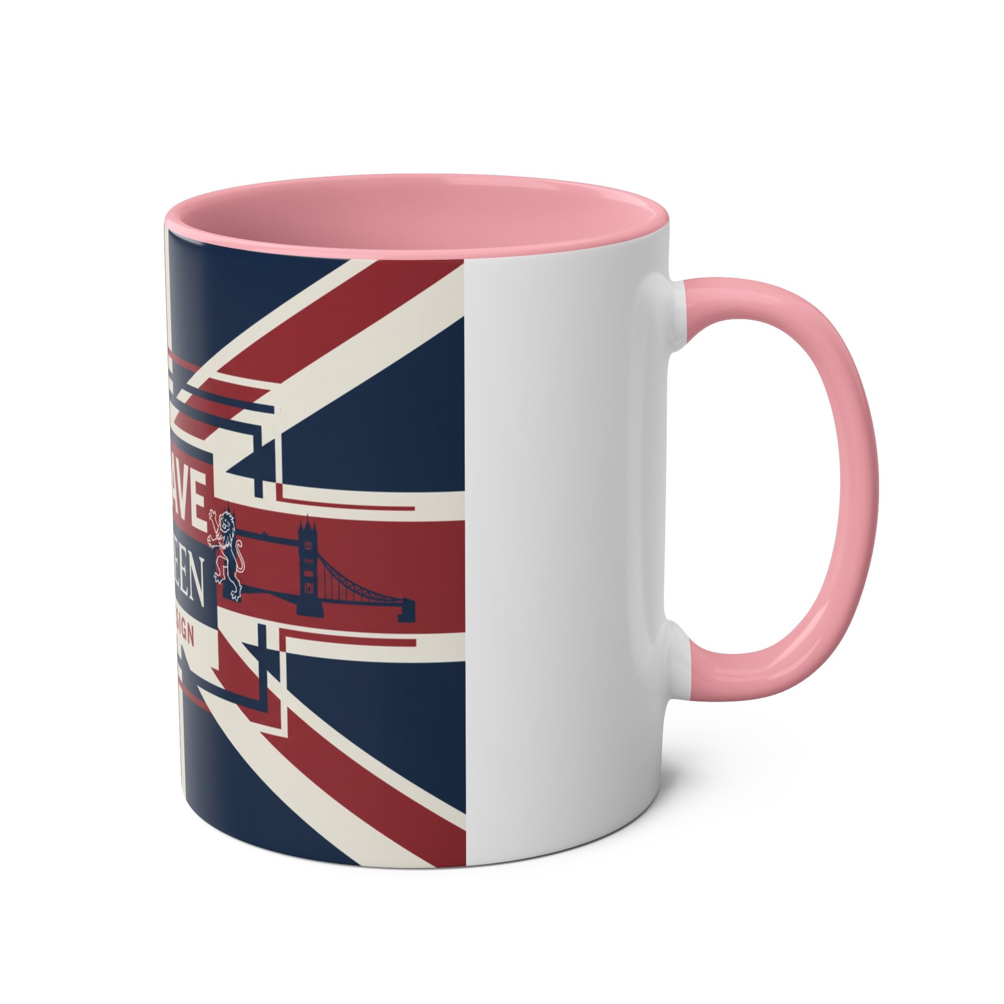 Two-Tone Coffee Mugs, 11oz