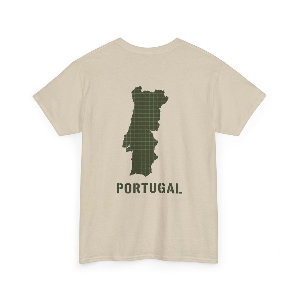 Portugal Map T-Shirt — Gallus Logo Travel Tee