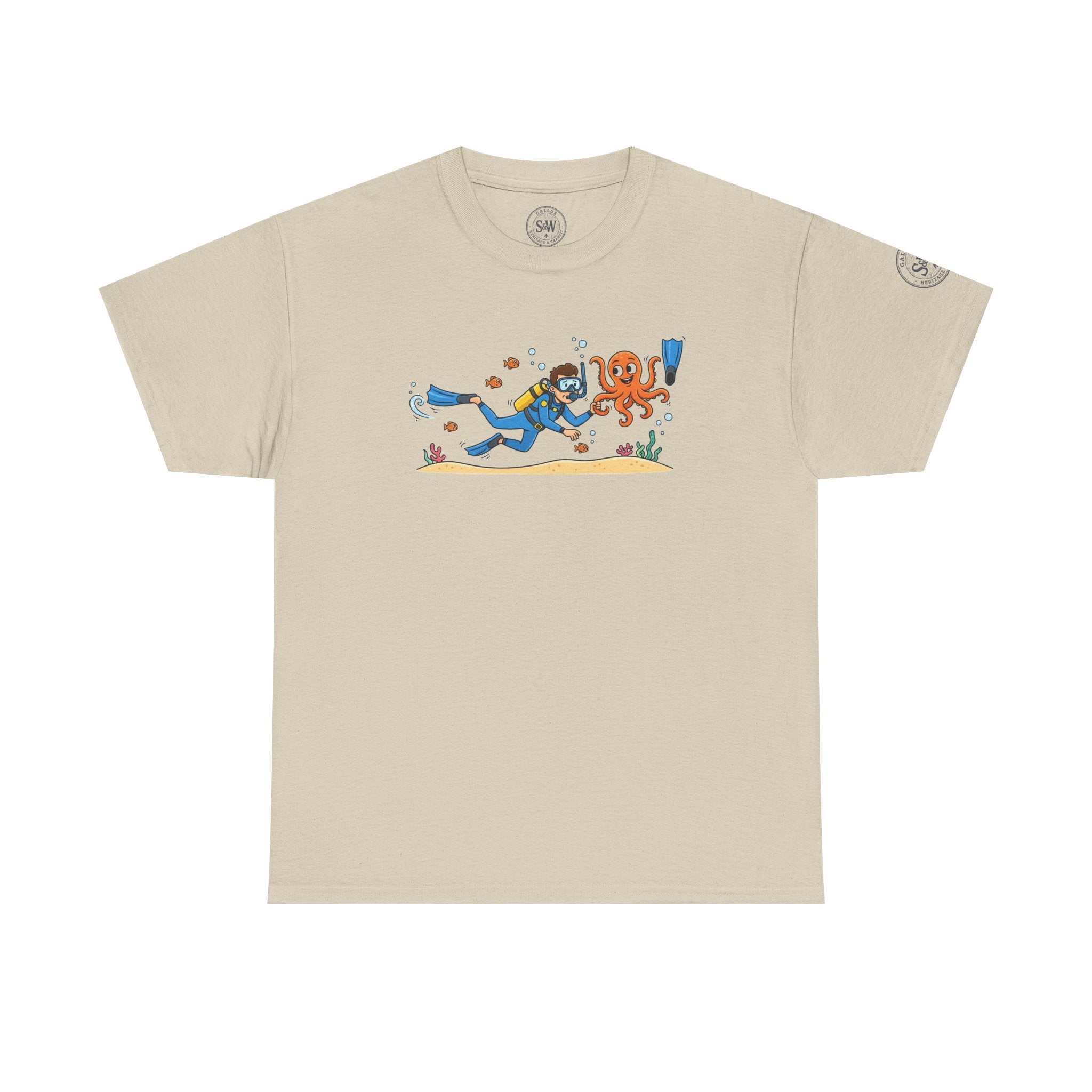 Diver vs. Octopus T-Shirt