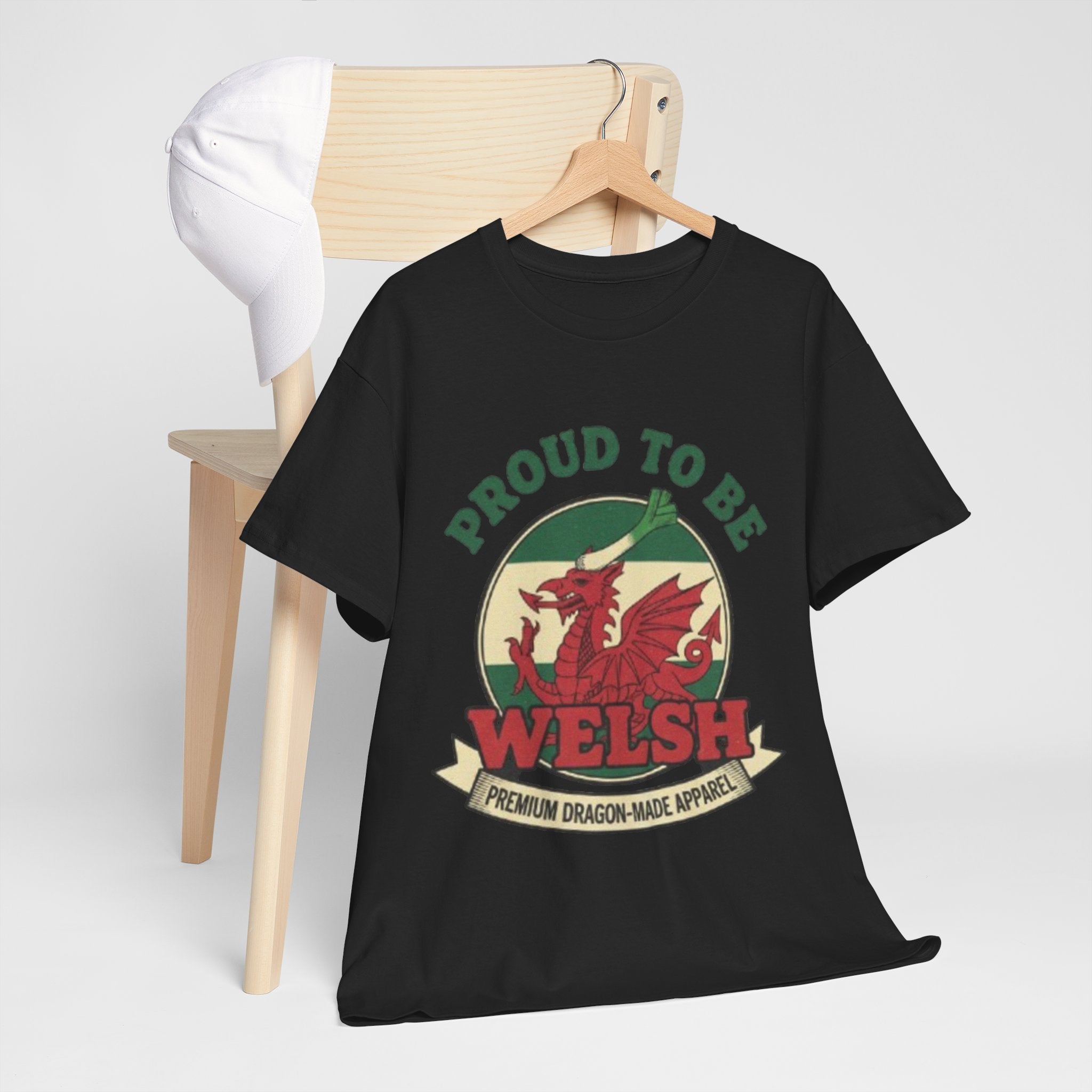 Proud to Be Welsh T-Shirt — Welsh Dragon Pride Tee