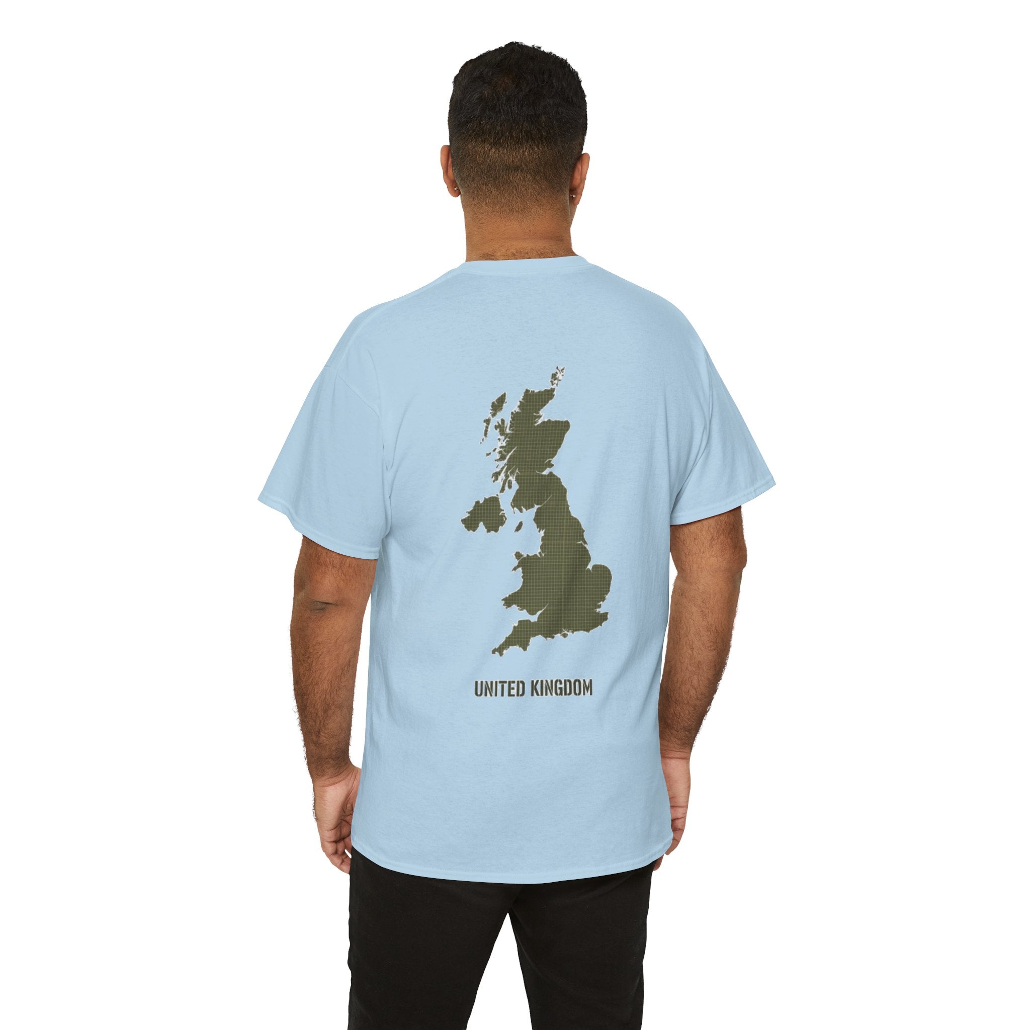 United Kingdom Map Tee — "GALLUS" Streetwear Graphic T-Shirt