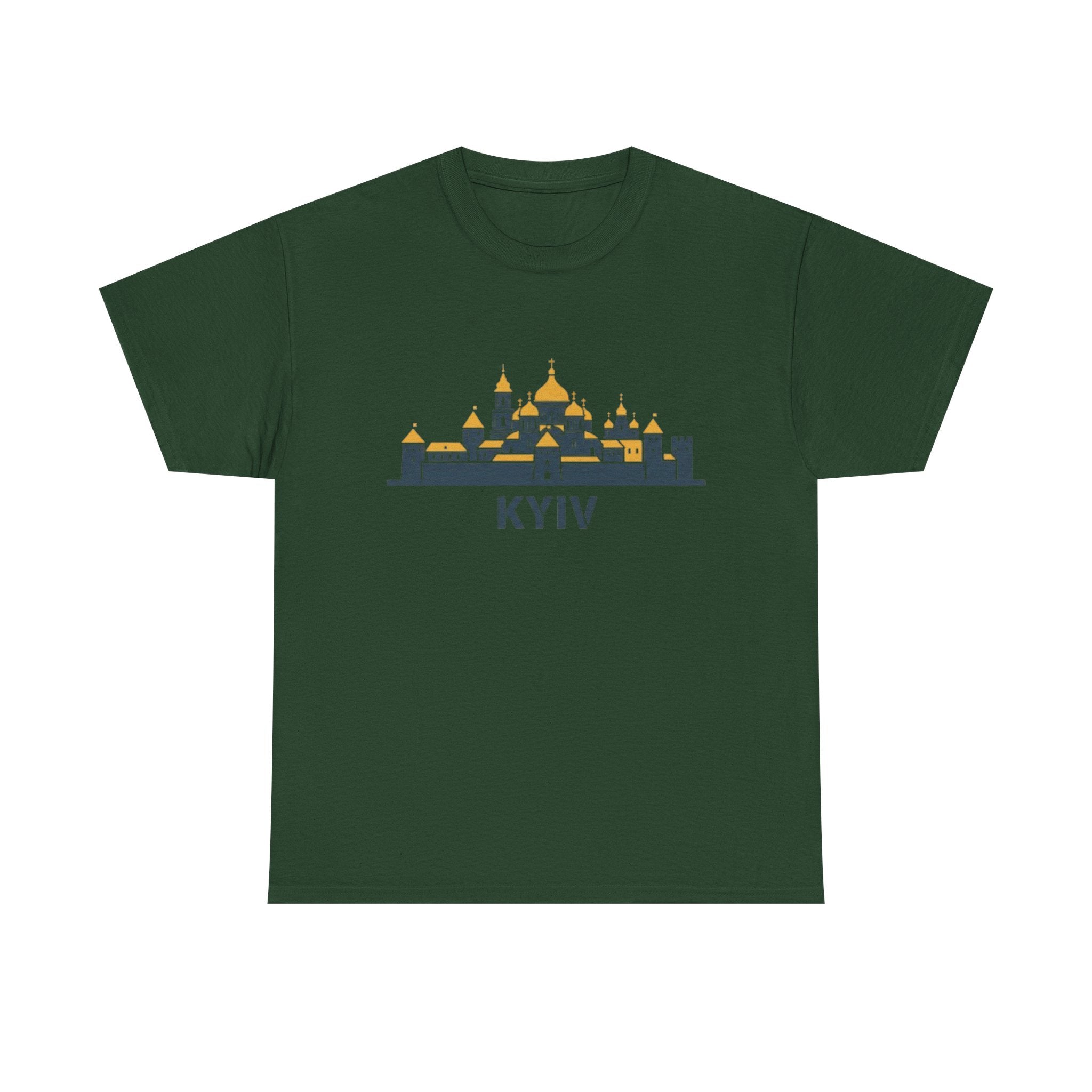 Kyiv Skyline Tee — Ukrainian Cityscape Graphic T-Shirt