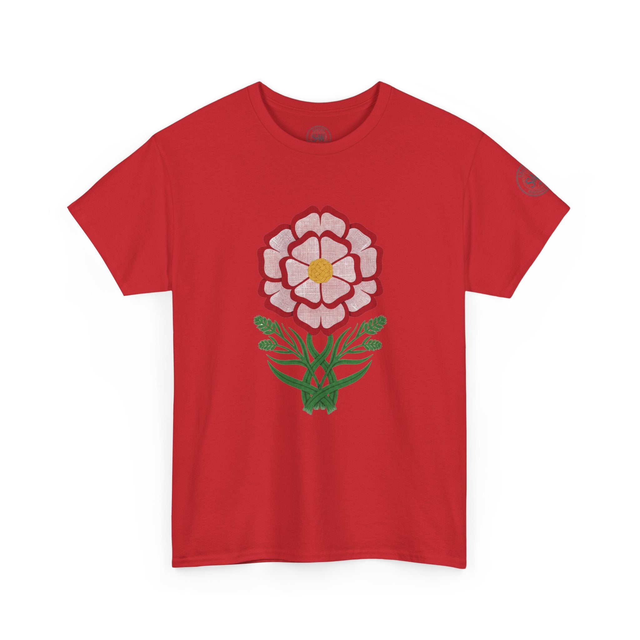 Floral Tudor Rose Graphic Tee