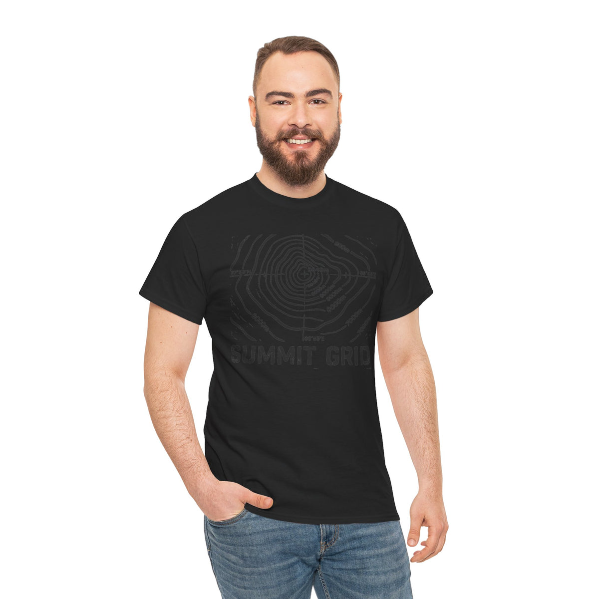 Alpine Operations Topographic T-Shirt — Summit Grid Tee — product image 3