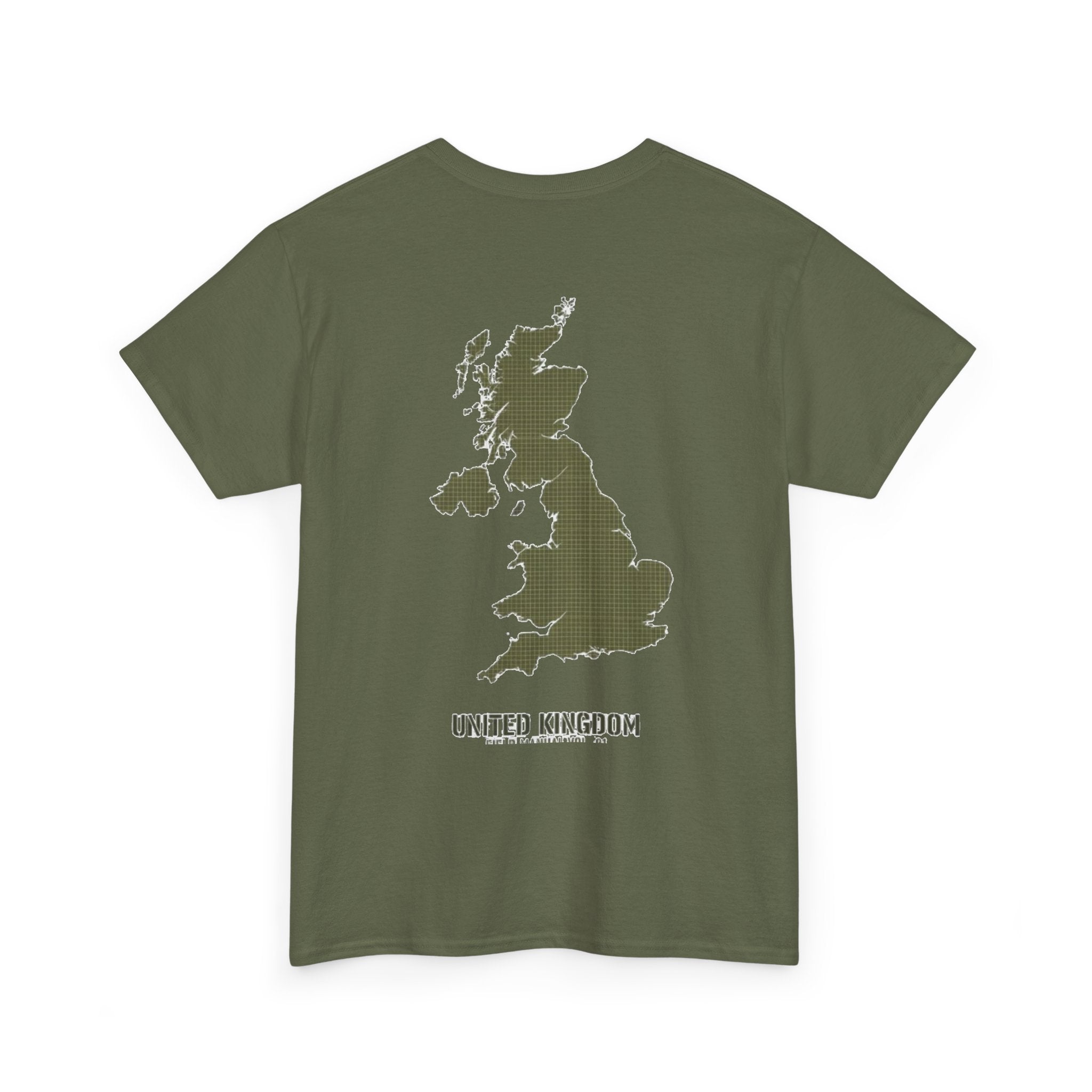 United Kingdom Map T-Shirt — Minimal UK Outline Tee