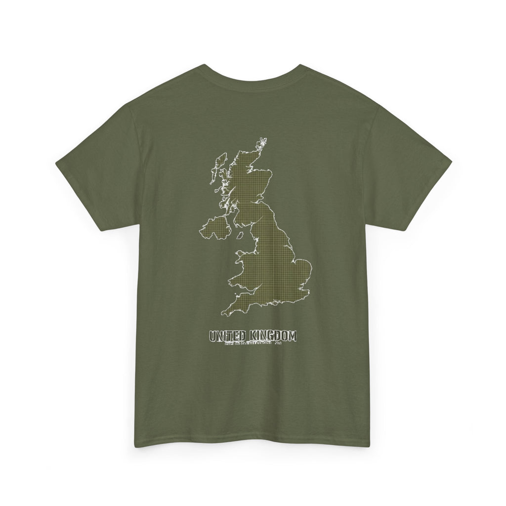 United Kingdom Map T-Shirt — Minimal UK Outline Tee
