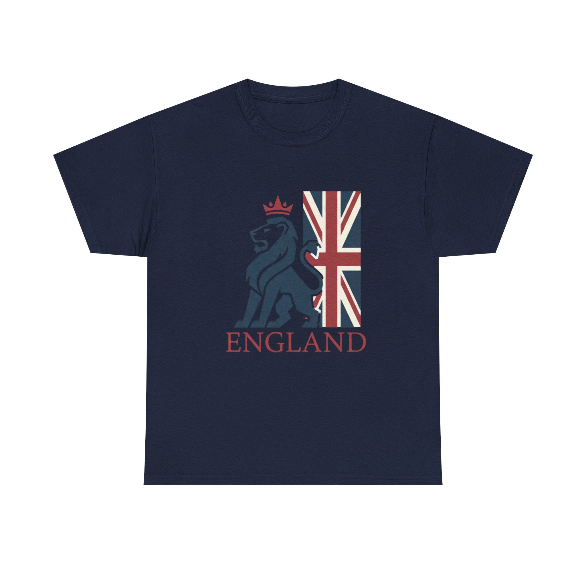 England Lion Flag T-Shirt — British Pride Graphic Tee