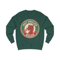 Welsh Dragon Sweatshirt - "Not English, Welsh" Retro Badge
