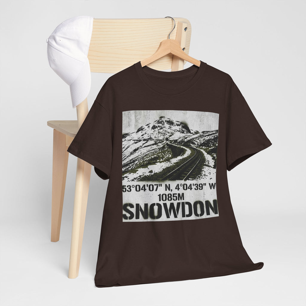 Snowdon Mountain Tee — Snowdon 1085M Coordinates Graphic T-Shirt