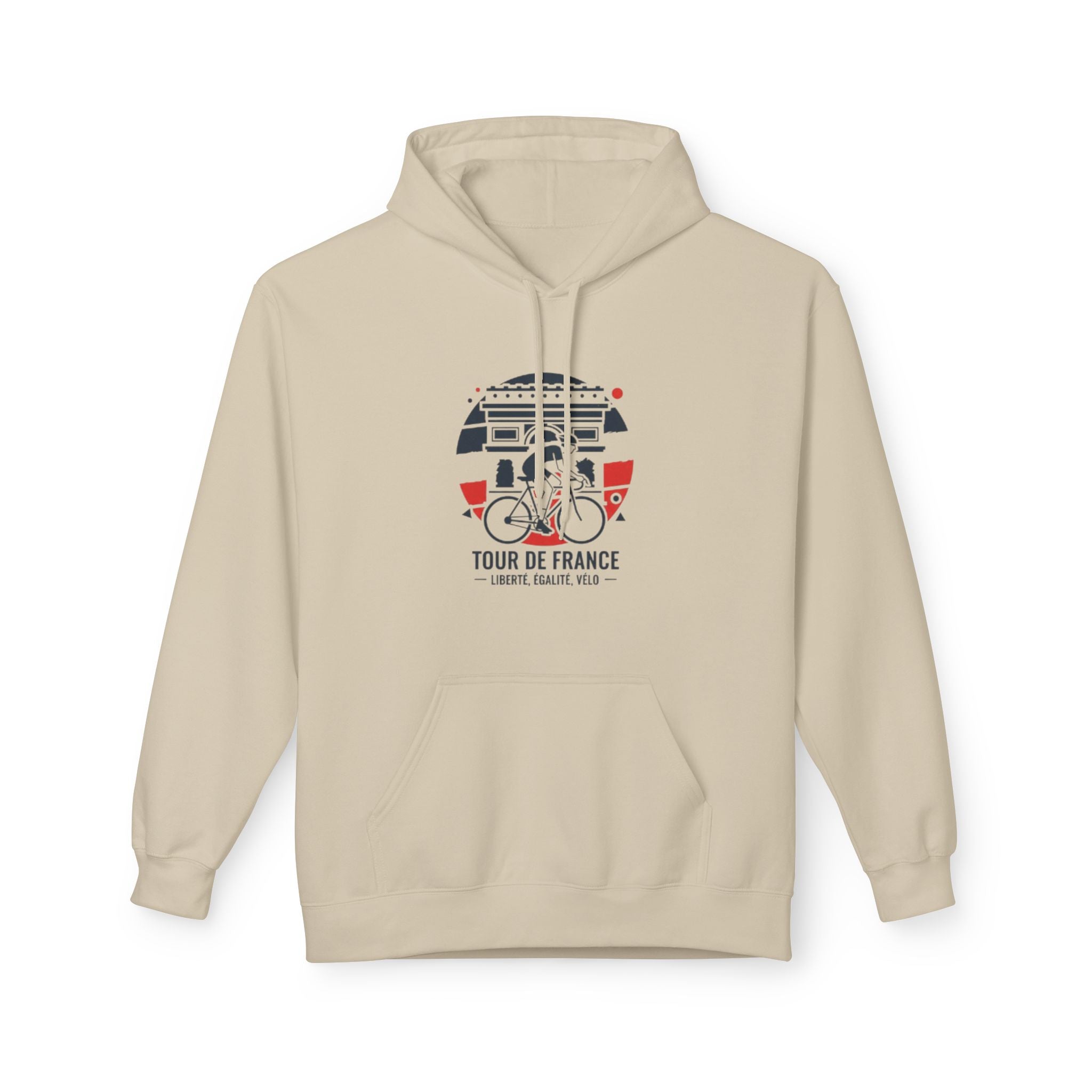 Tour de France Cycling Hoodie – Retro Bike Race Graphic