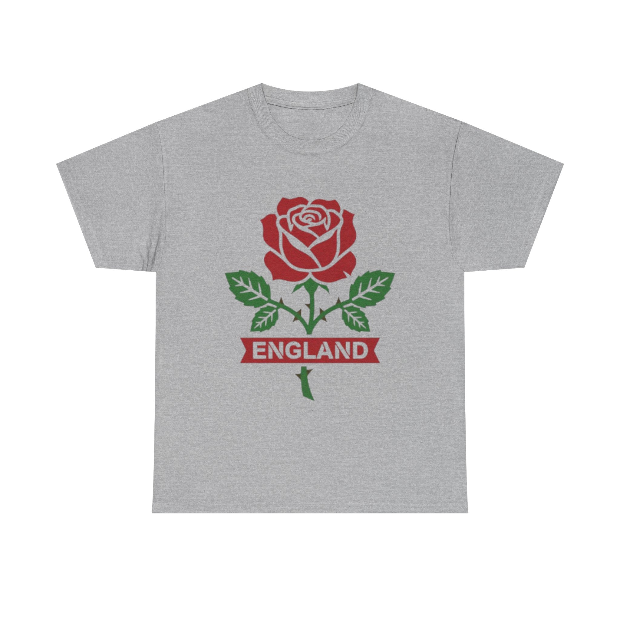 England Rose T-Shirt – Vintage Red Rose England Tee