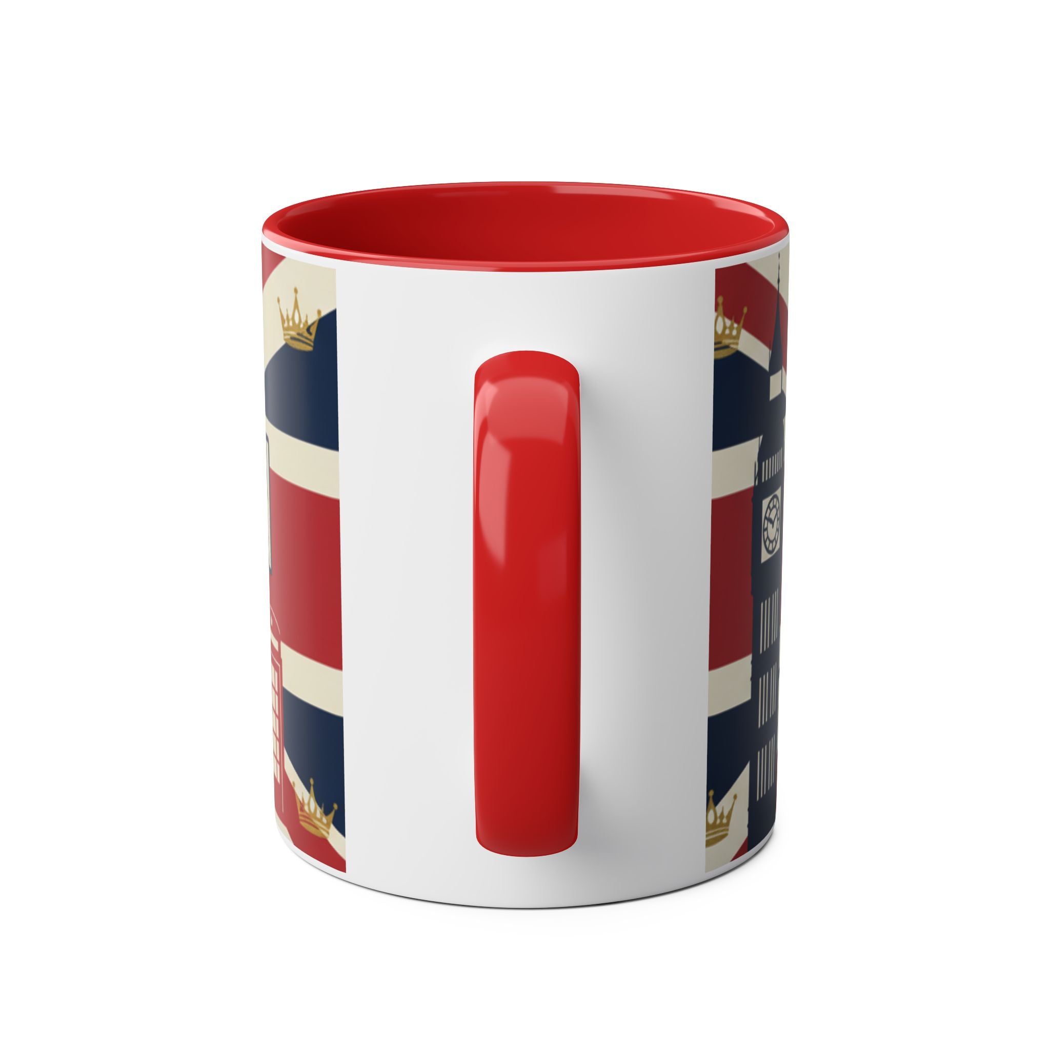 Two-Tone Coffee Mugs, 11oz