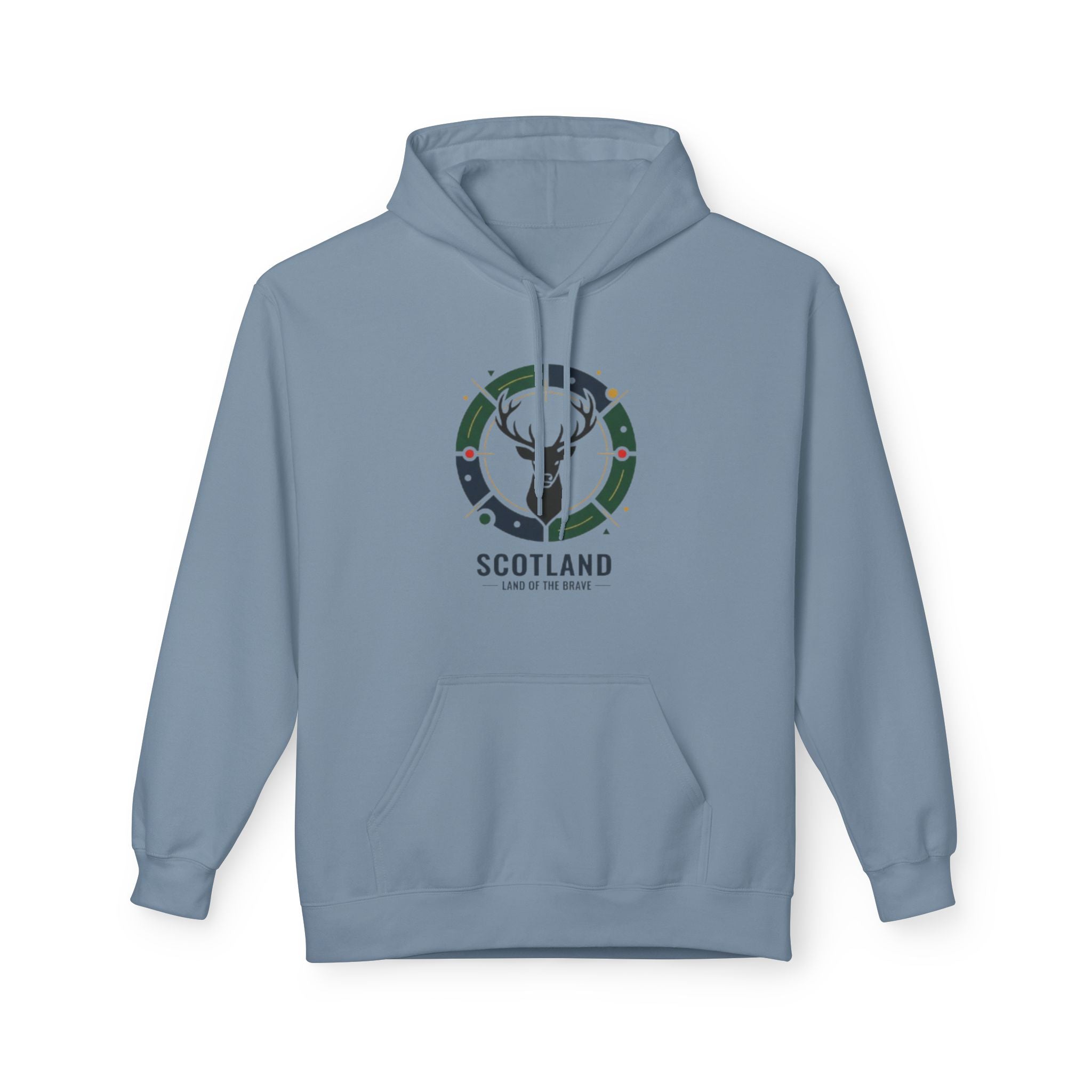 Scotland Stag Crest Hoodie – Scottish Pride Graphic Hoodie