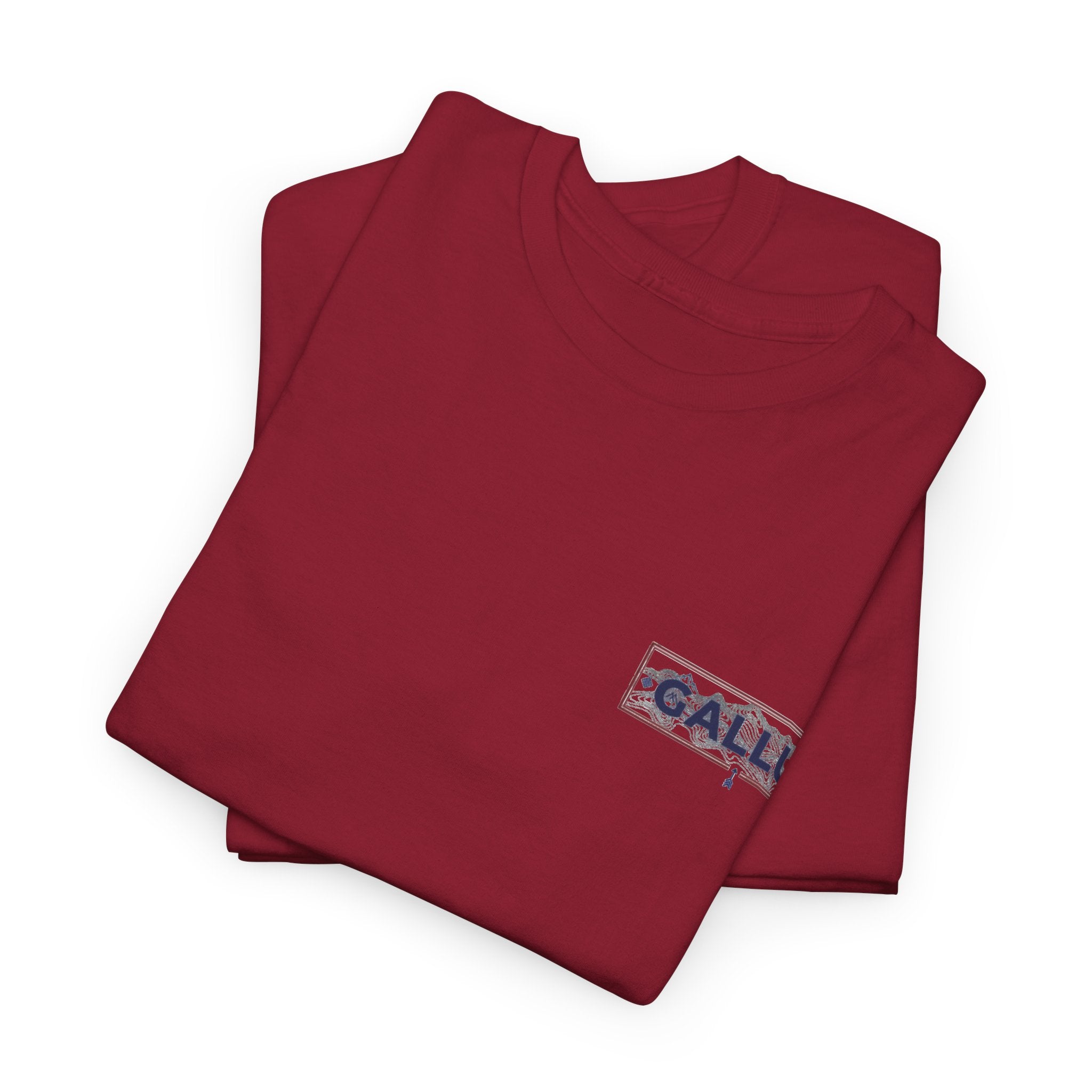 Gallus Logo Tee — Minimal Chest Patch White T-Shirt