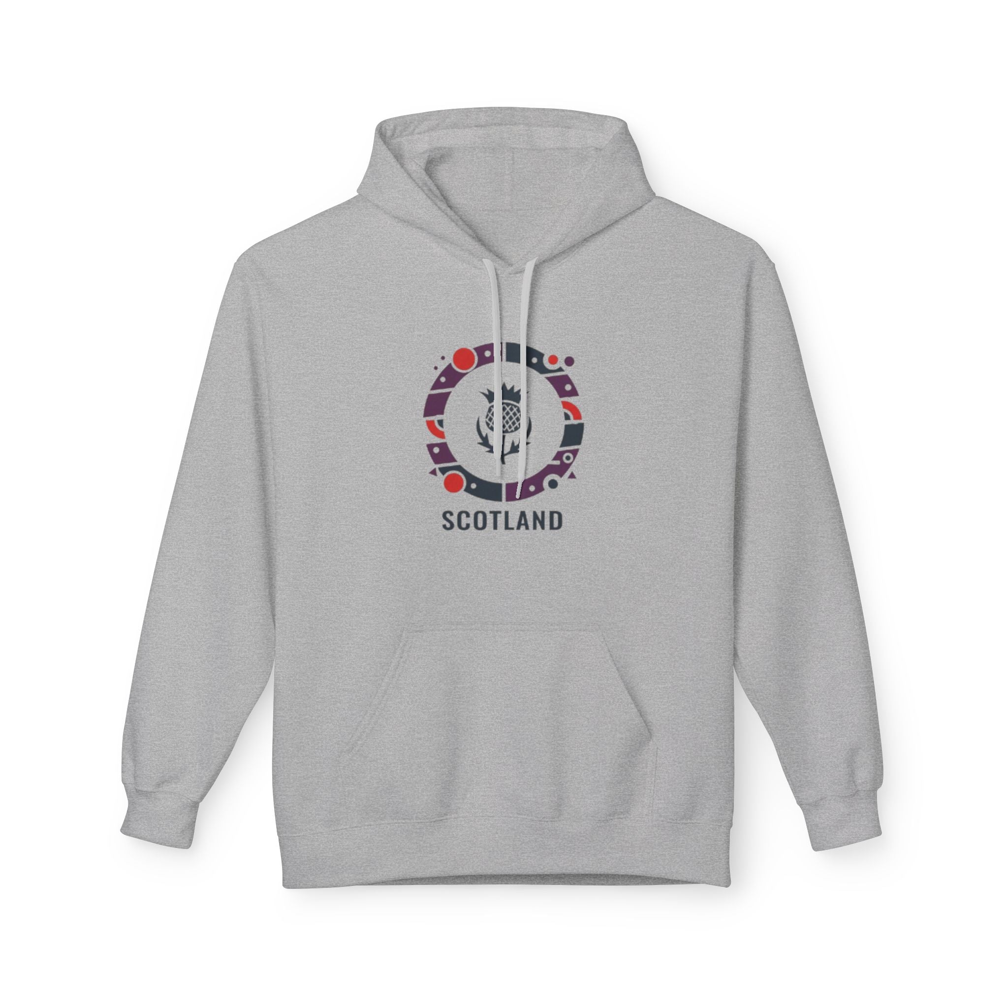 Scotland Crest Hoodie — Modern Celtic Emblem Travel & Pride Pullover