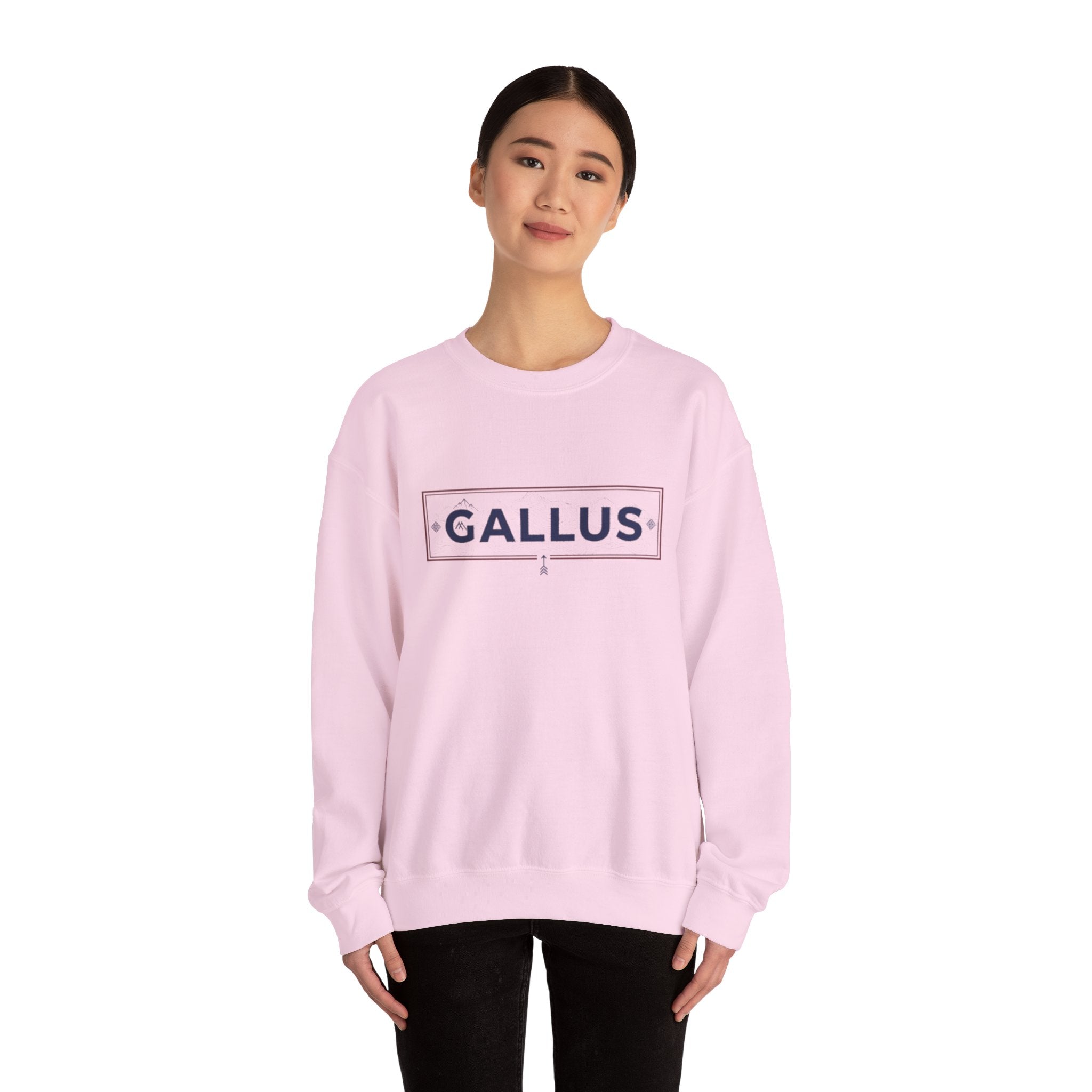 Spain Map Crewneck Sweatshirt — GALLUS Logo Travel Pullover