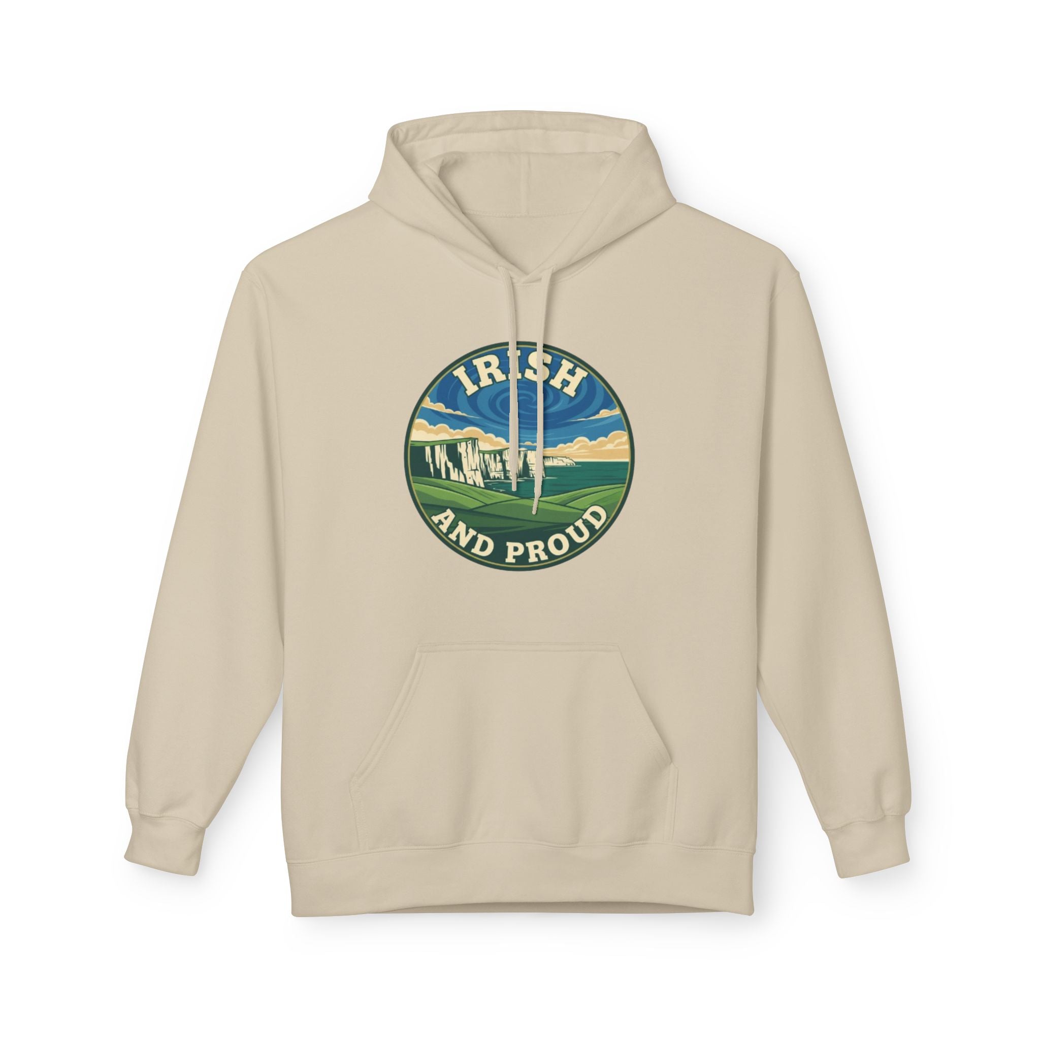 Irish and Proud Hoodie — Vintage Ireland Graphic Pullover