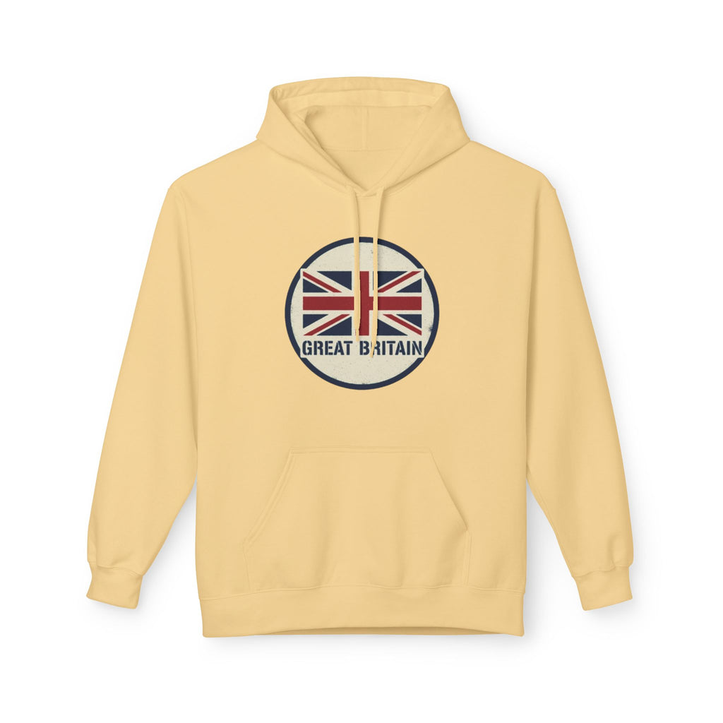 Great Britain Union Jack Hoodie — Vintage British Flag Pullover