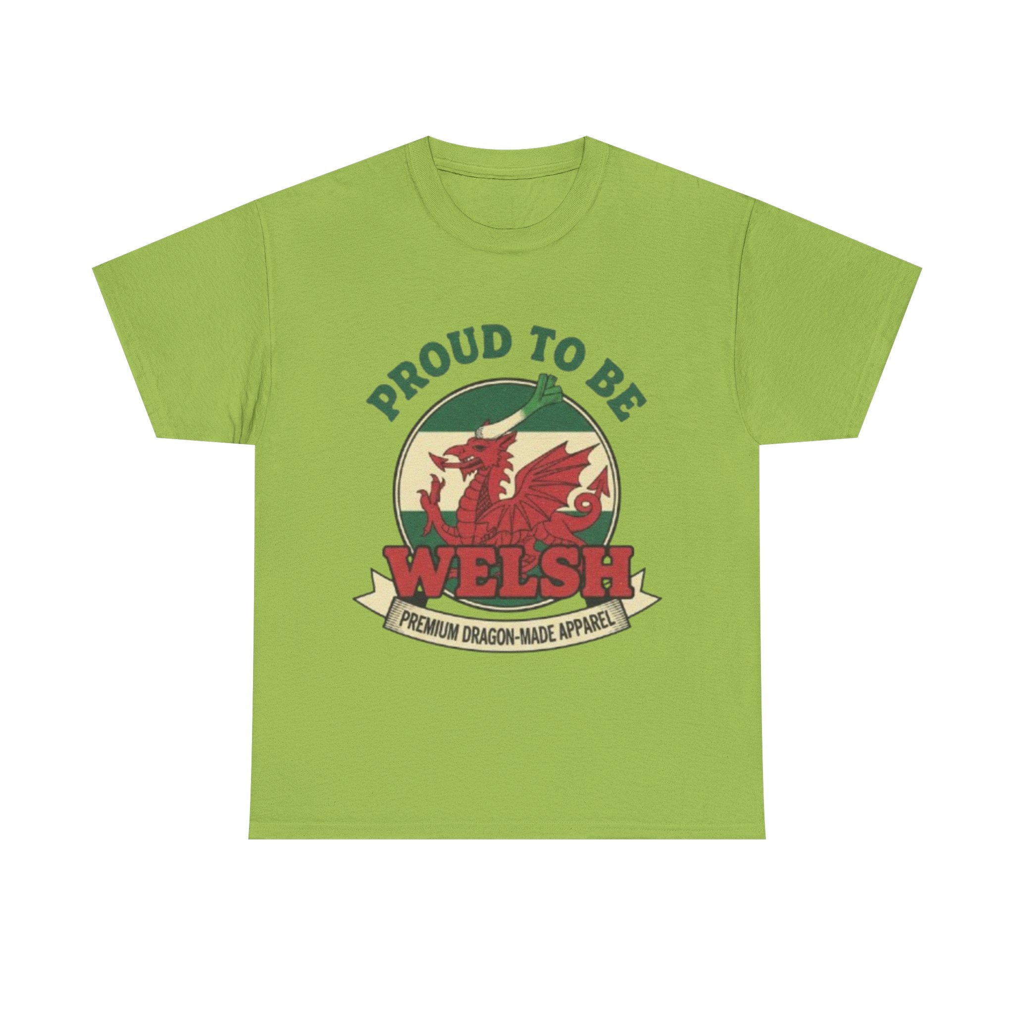 Proud to Be Welsh T-Shirt — Welsh Dragon Pride Tee