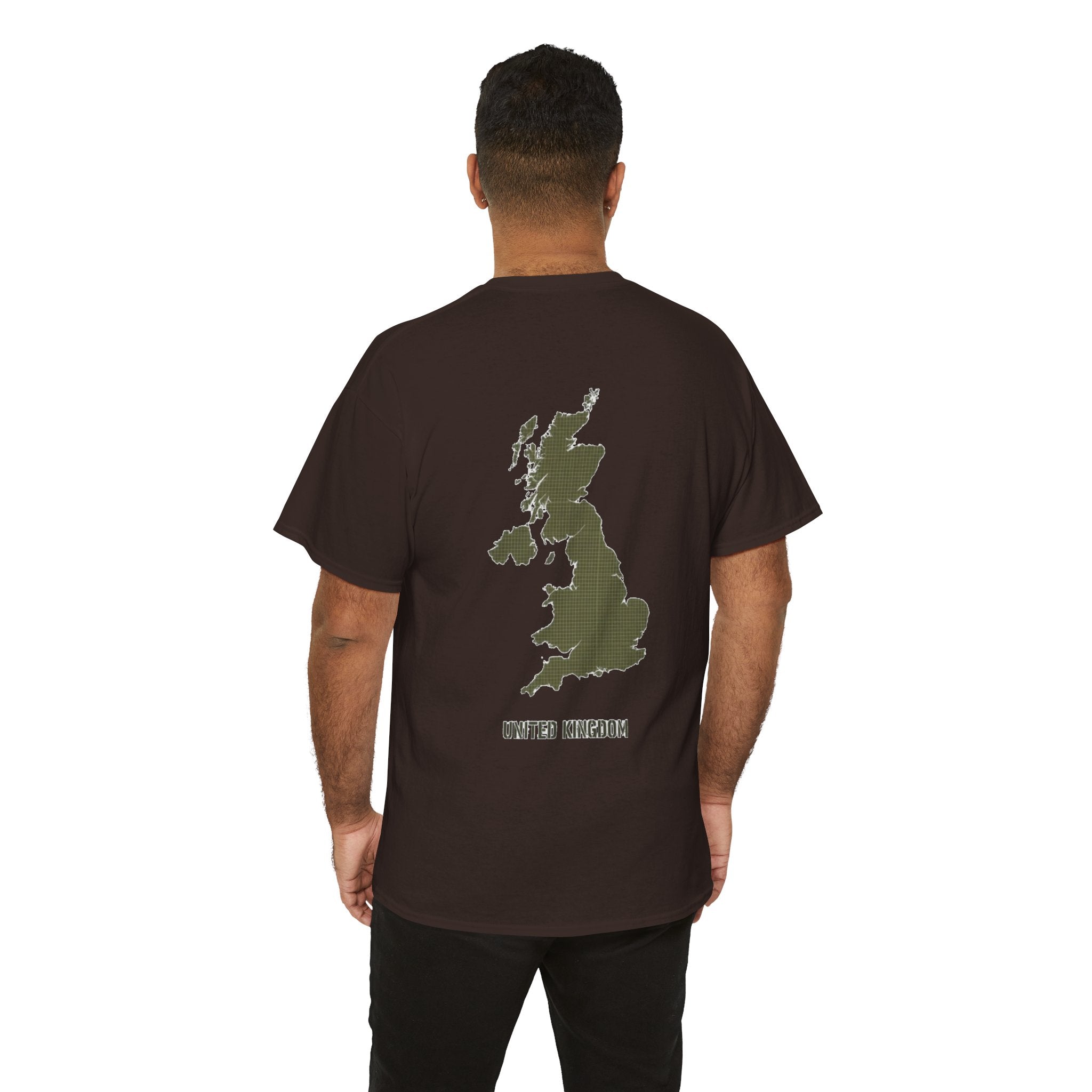 United Kingdom Map Tee — "GALLUS" Streetwear Graphic T-Shirt