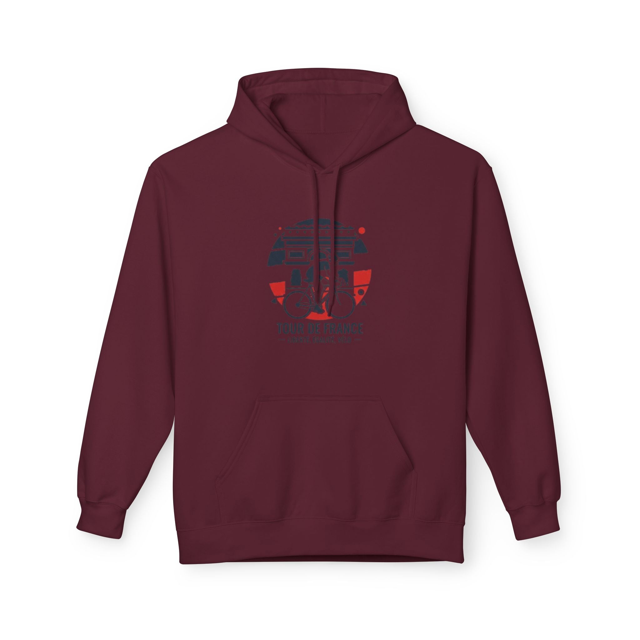 Tour de France Cycling Hoodie – Retro Bike Race Graphic