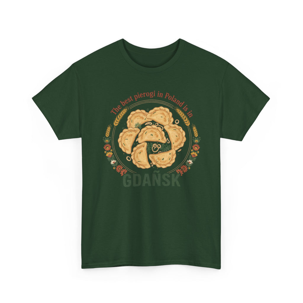 Gdańsk Pierogi T-Shirt — "The best pierogi in Poland" Travel Souvenir Tee