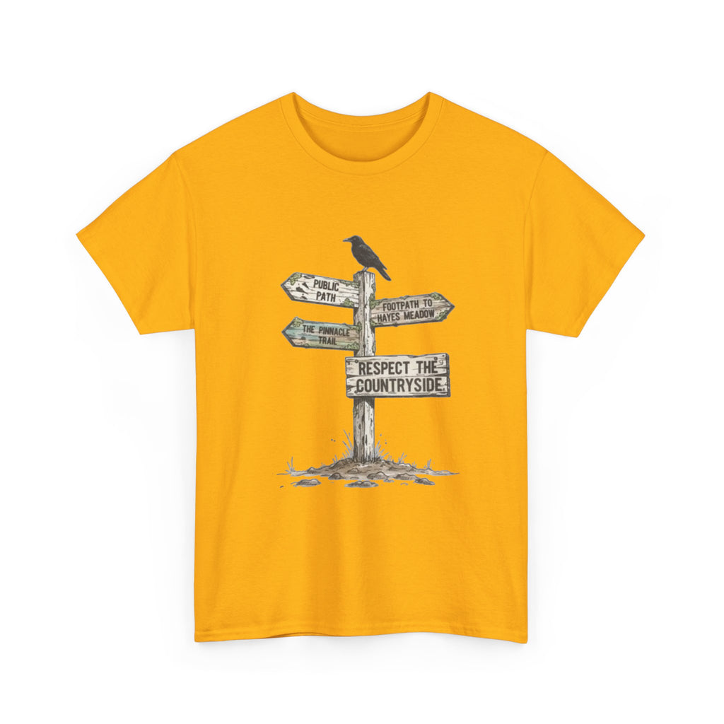 Respect the Countryside T-Shirt — Rural Heritage Graphic