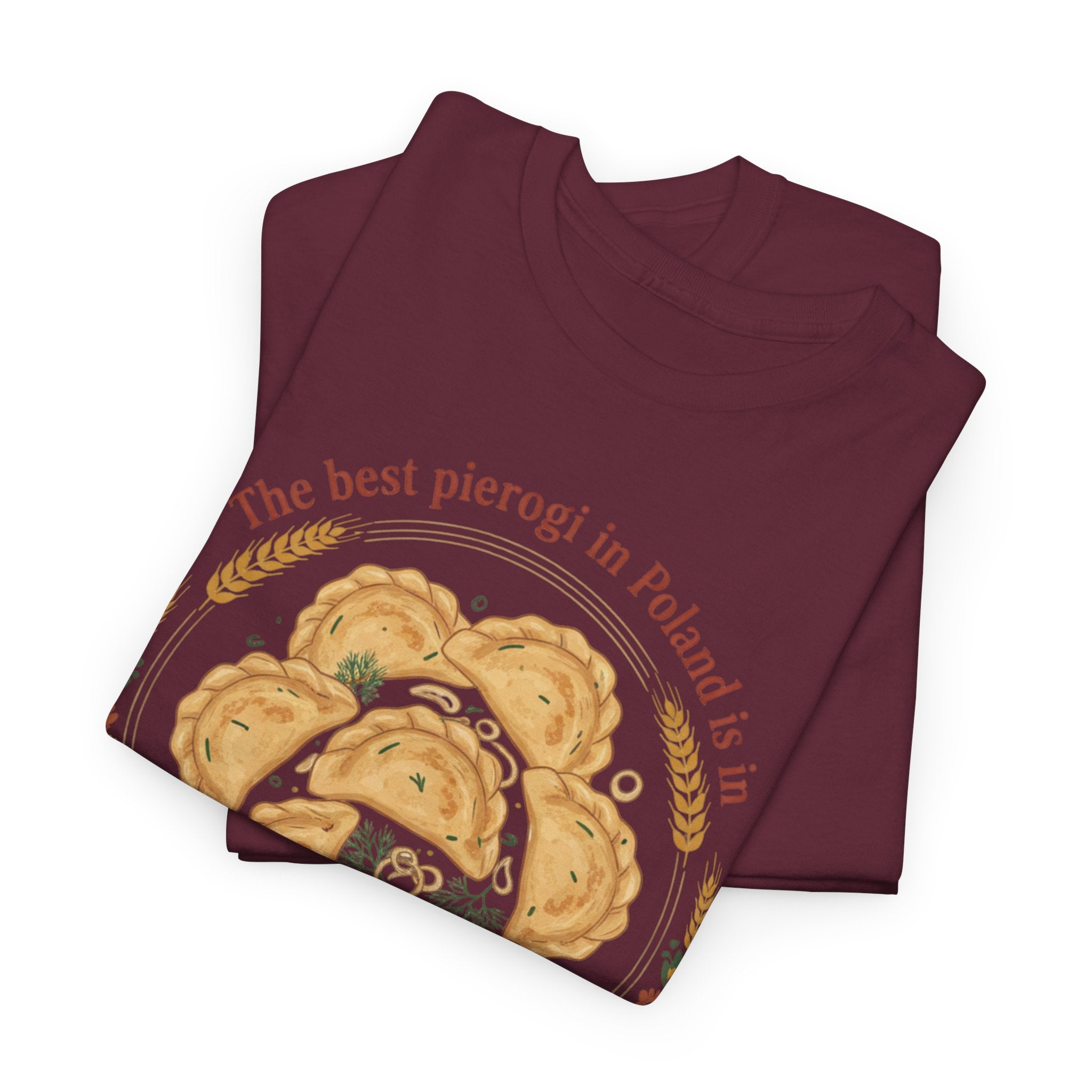 Gdańsk Pierogi T-Shirt — "The best pierogi in Poland" Travel Souvenir Tee