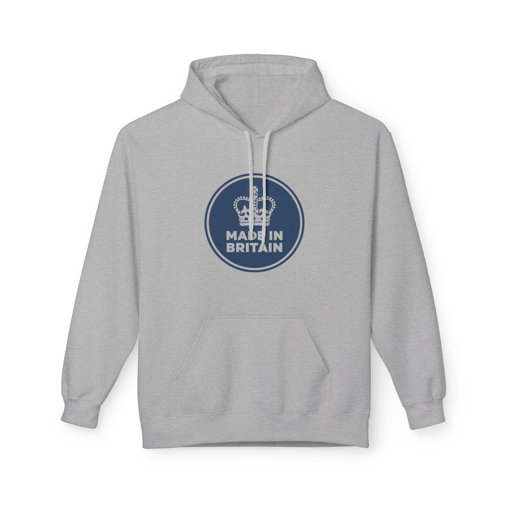 Made in Britain Hoodie – Vintage Crown Logo British Pride Pullover