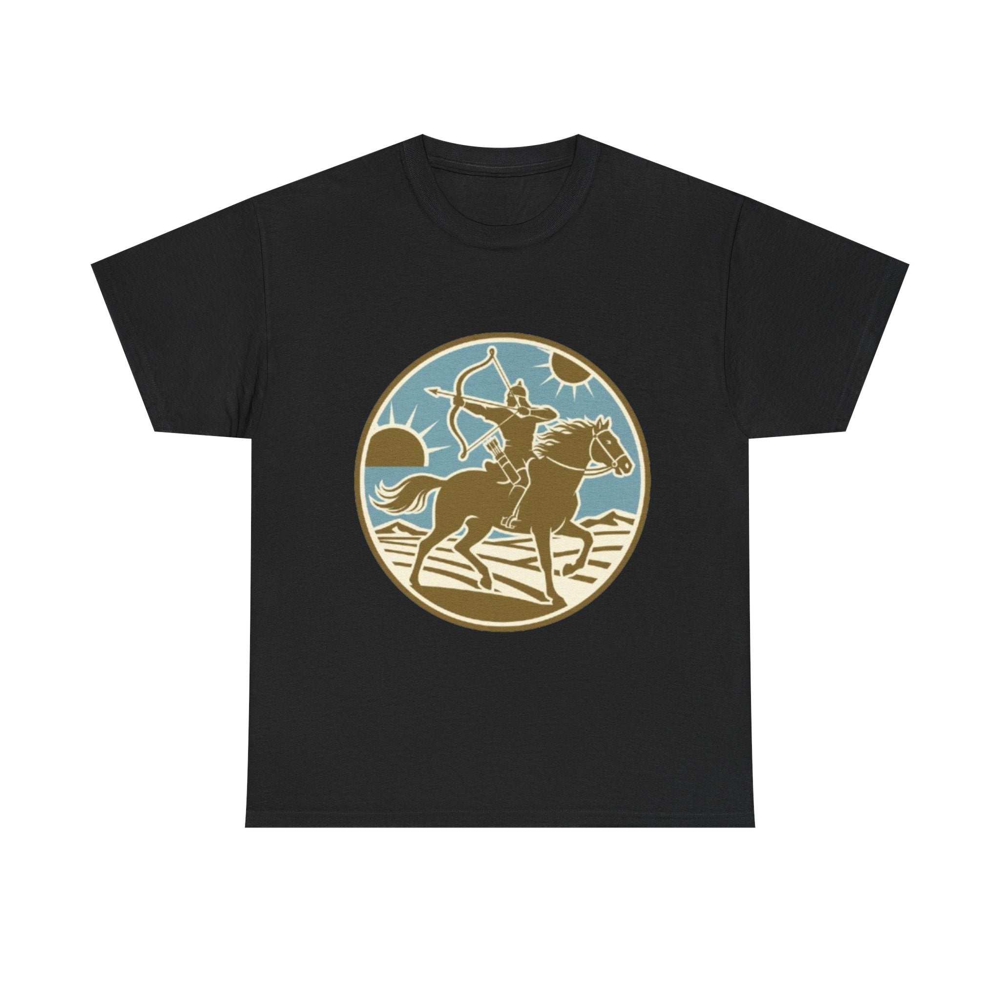 Cowboy Rodeo T‑Shirt — Western Rider Circle Graphic Tee