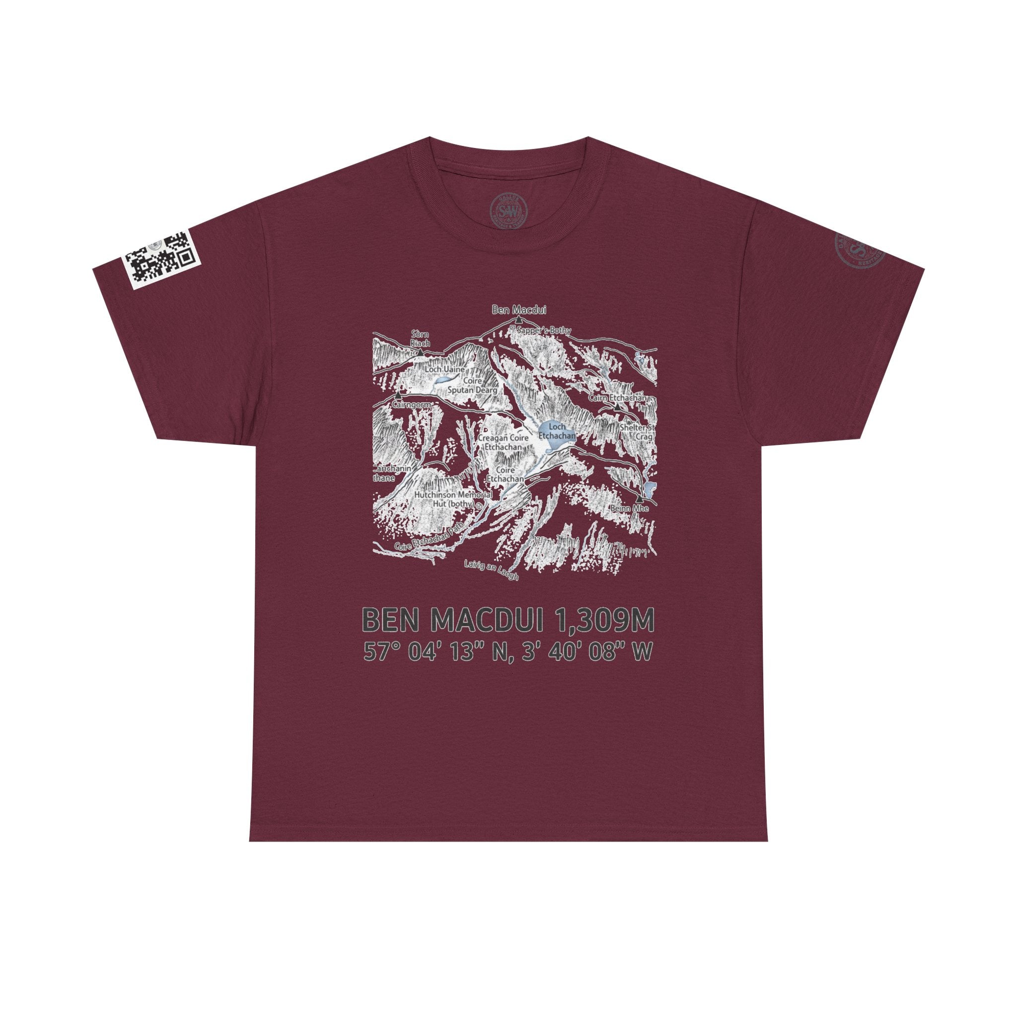 Ben Macdui 1,309m with QR Code Special Edition