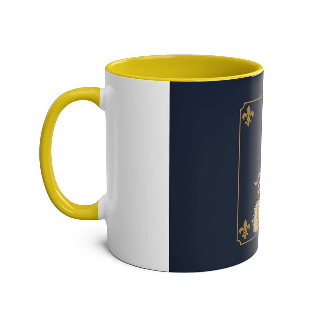 Two-Tone Coffee Mugs, 11oz