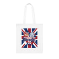 British Flag Tote Bag – "Proud to be British" Cotton Shopping Tote
