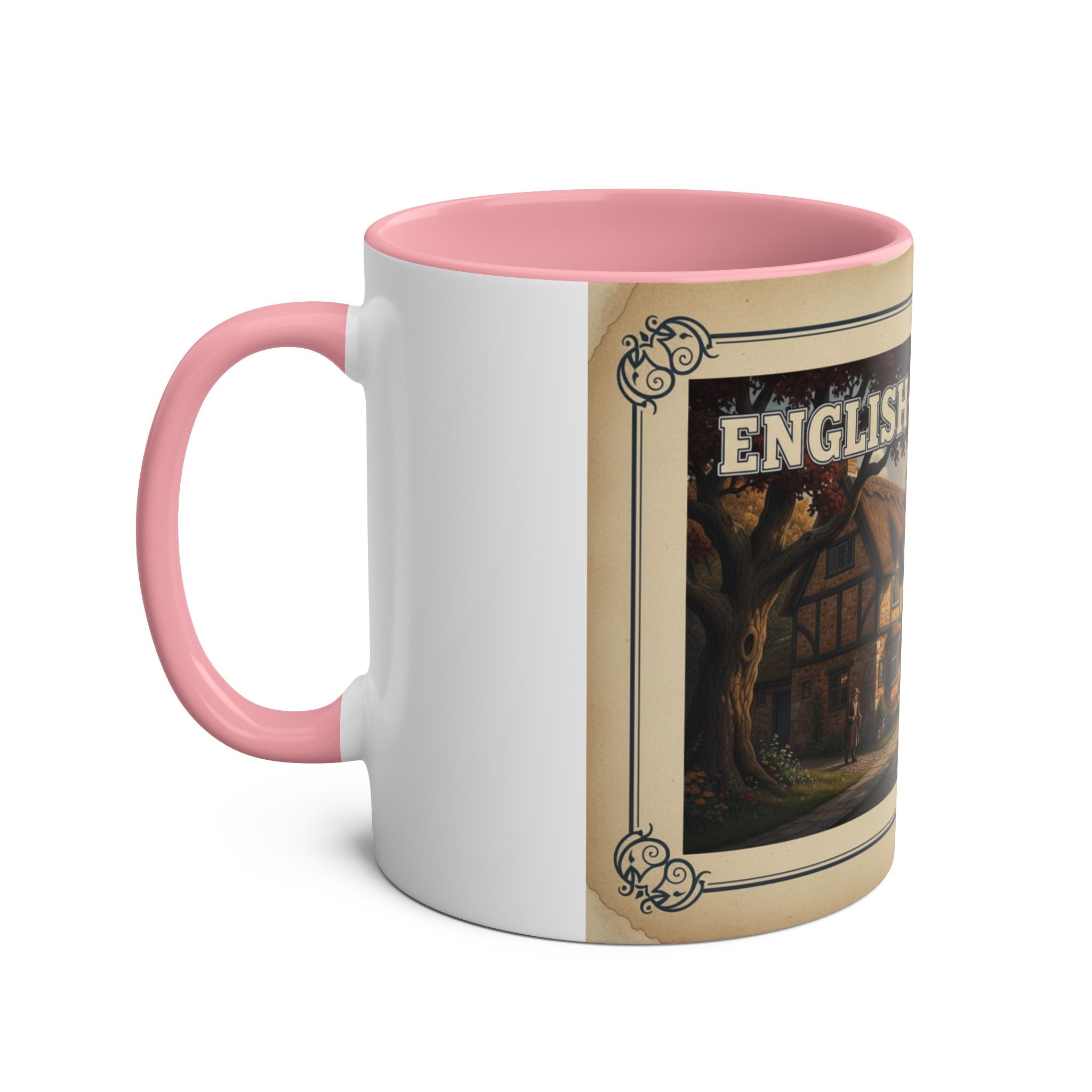 Two-Tone Coffee Mugs, 11oz