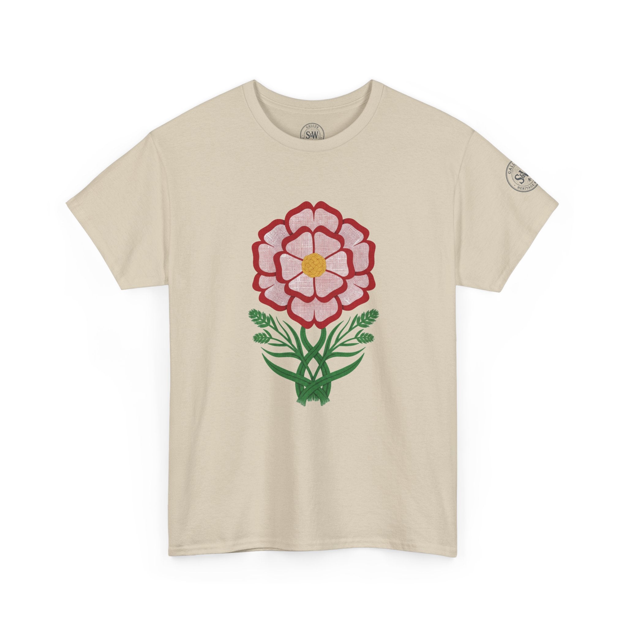Floral Tudor Rose Graphic Tee